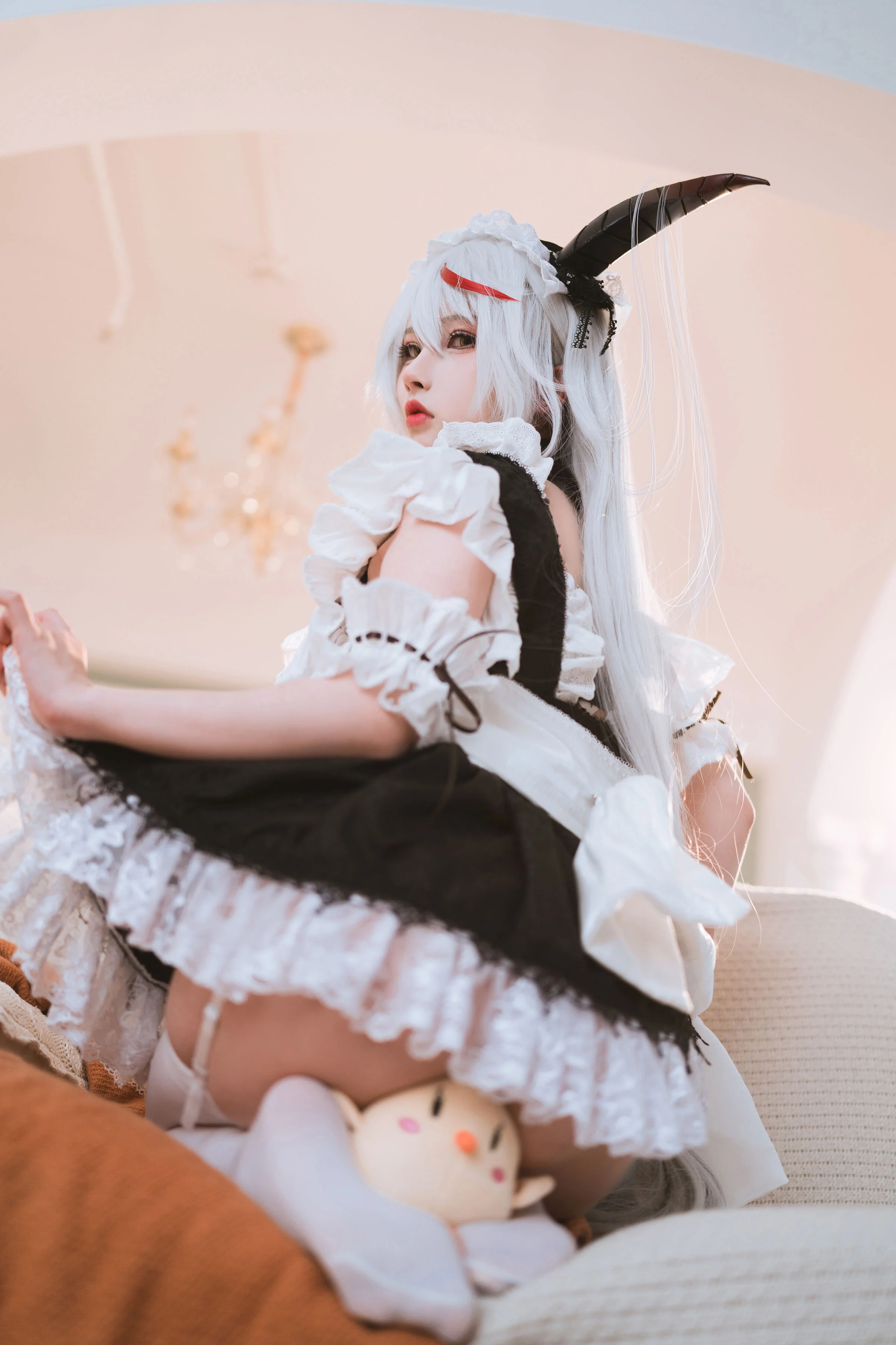 Đọc truyện hentai Tuyển tập Albums siêu phẩm Cosplay - Chap 88 - Rioko Ryoko - Cô hầu gái rồng của Minato