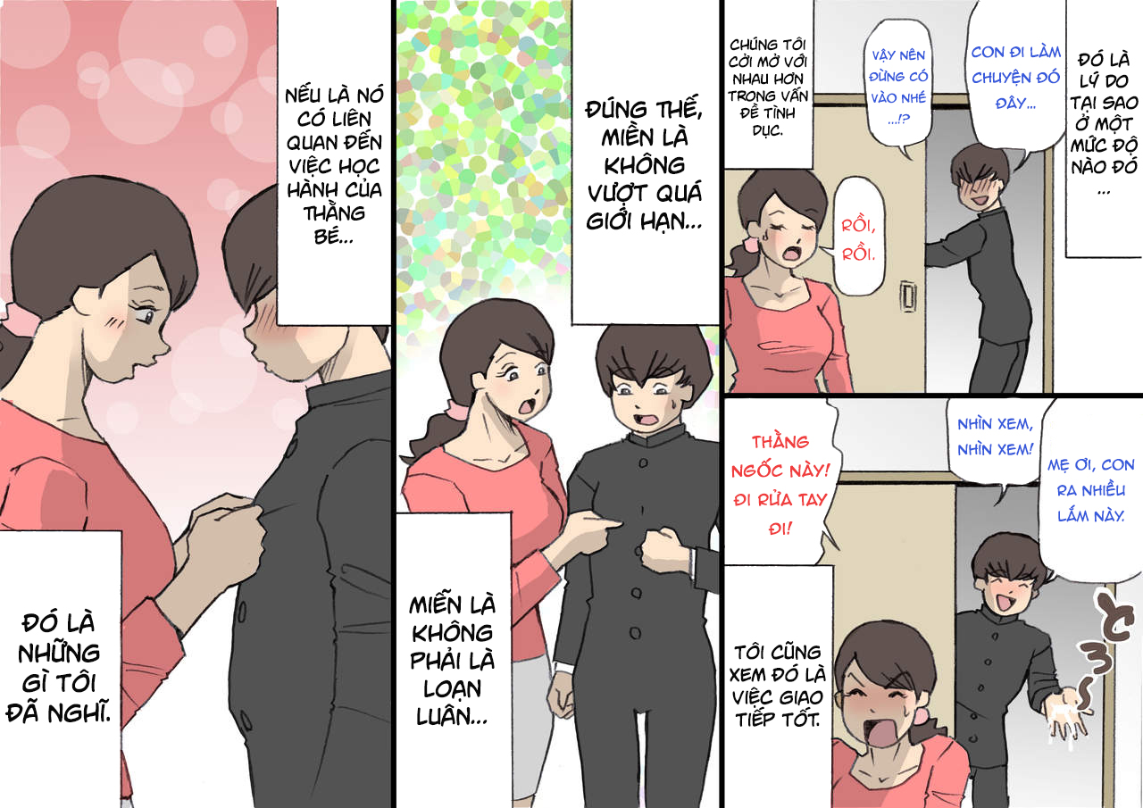 Đọc truyện hentai Okaa-san wa Homete Nobasu Kyouiku Houshin - Chap 1.1