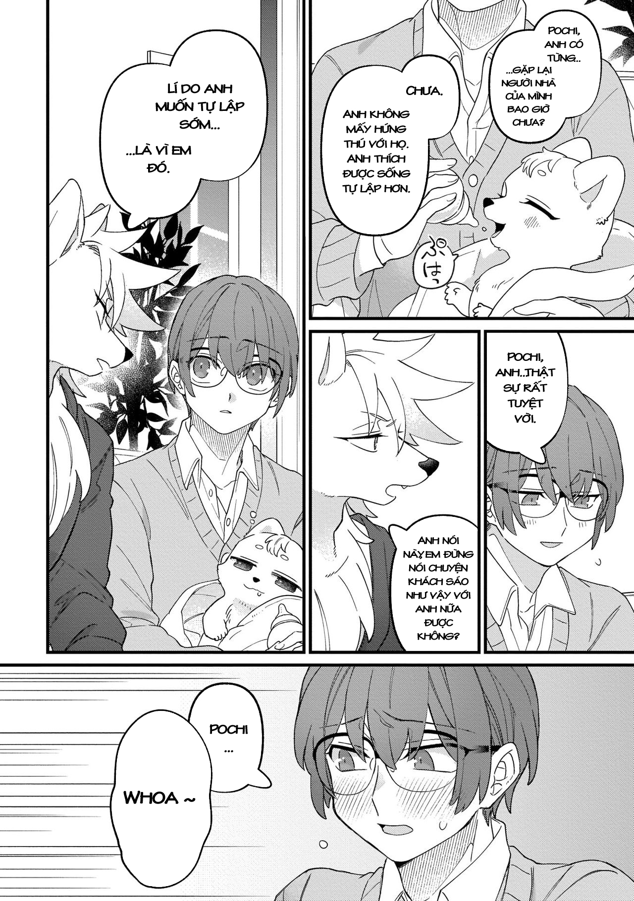 Đọc truyện hentai Trở thành gia đình với thú nhân - Chương 3