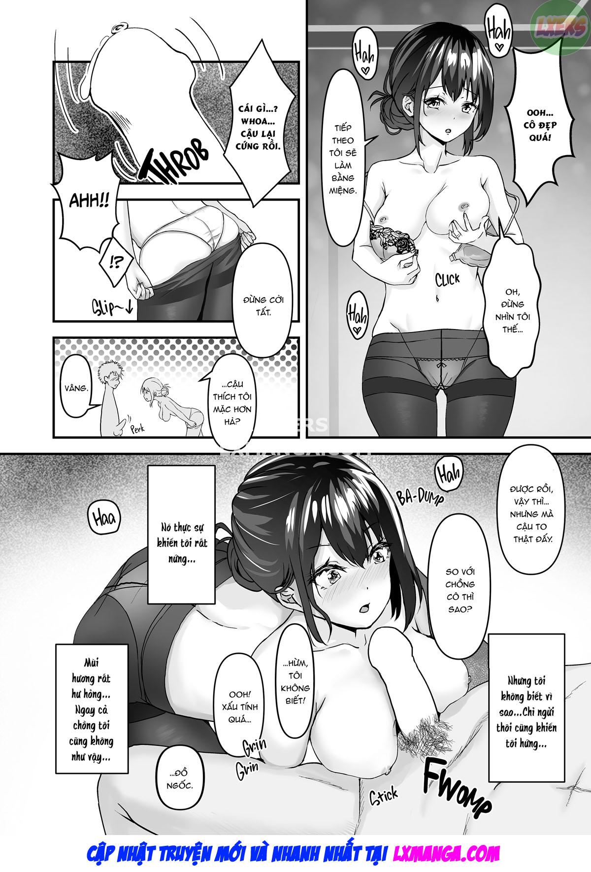 Đọc truyện hentai Otto No Tanomi De Taninbou O Ukeireta Tsuma ~Otto Ijou No Kaikan O Oshiekomareta Karada Wa Dare O Aisu~ - Oneshot