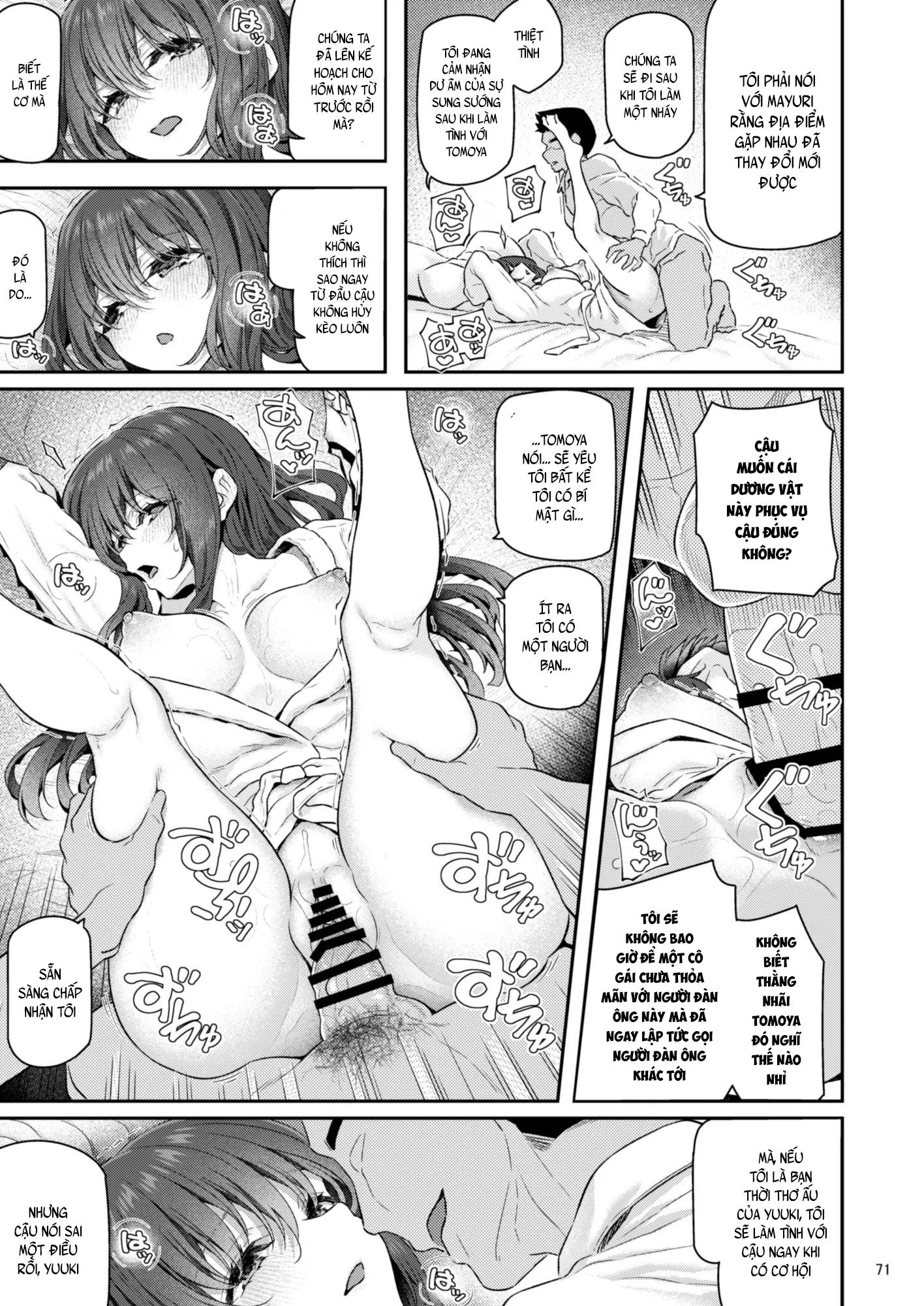 Đọc truyện hentai Phục vụ của 3 nữ sinh đóng phim segg - Chap 4