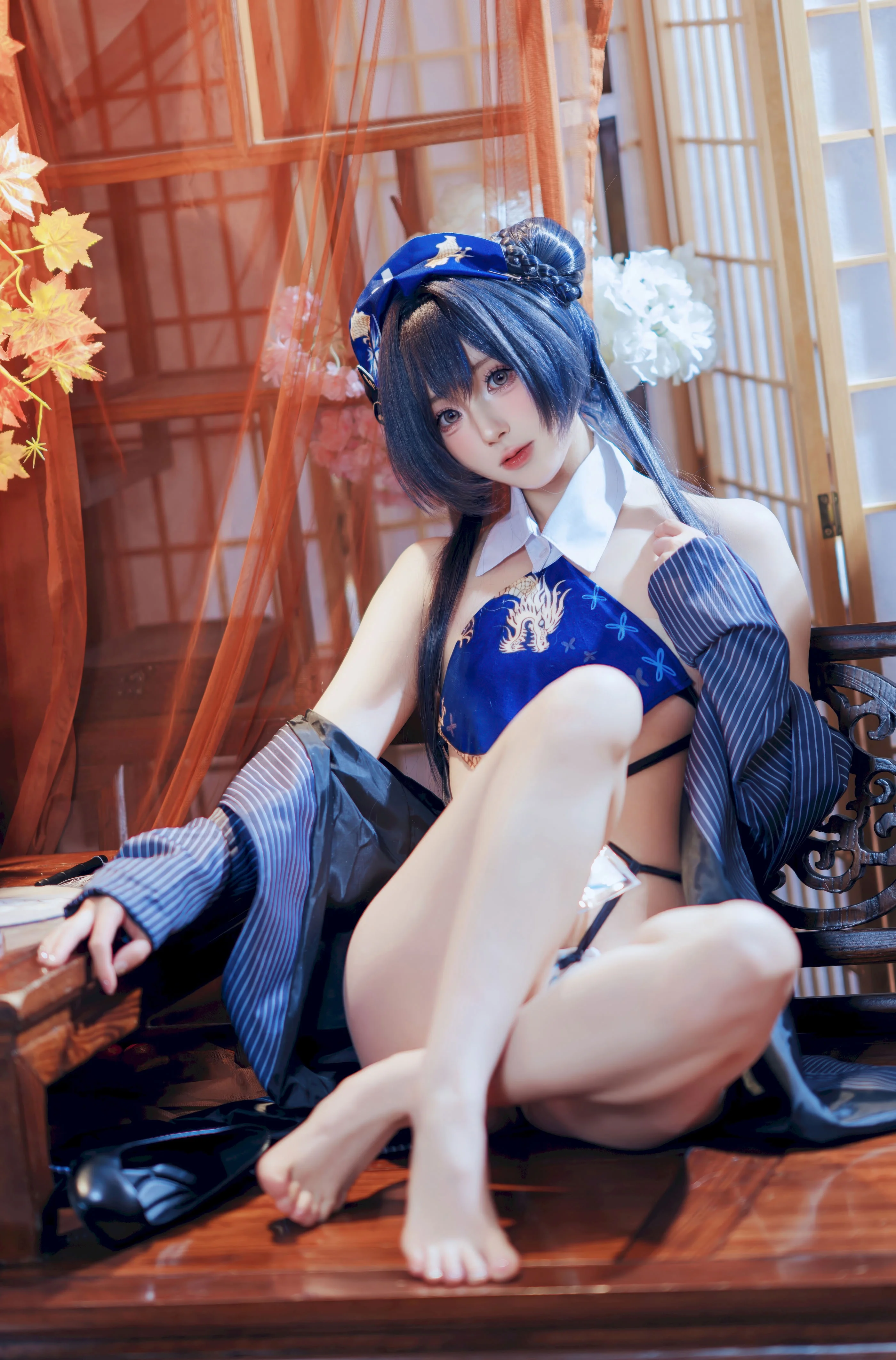Đọc truyện hentai Tuyển tập Albums siêu phẩm Cosplay - Chap 1410 - Saionji Minamika, Azure Archives, Hime Saki