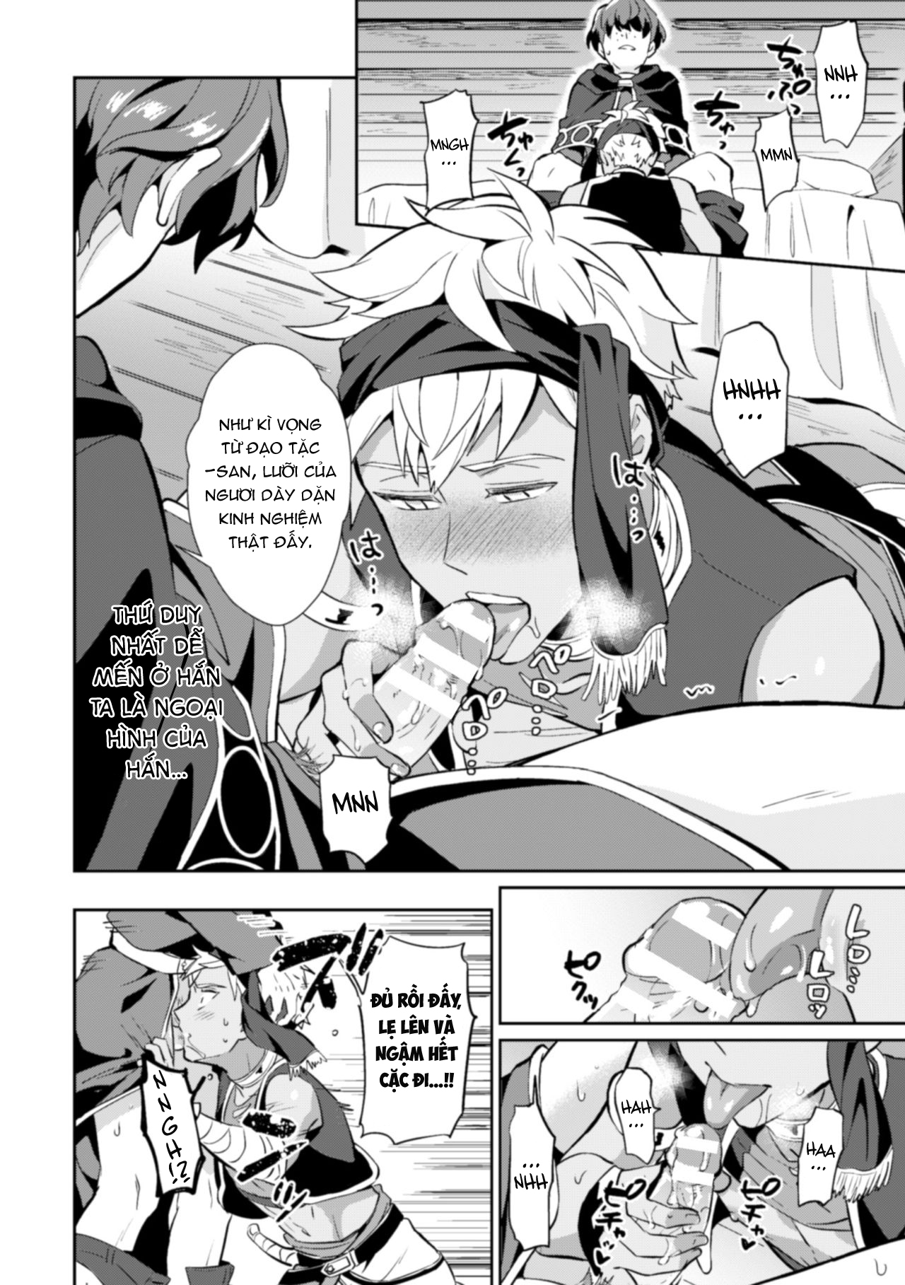 Đọc truyện hentai Cuốn Sách Ma Thuật Bị Nguyền Rủa - Chap 1 - Anh đạo tặc hoàn toàn bị khuất phục bởi phép thôi miên.