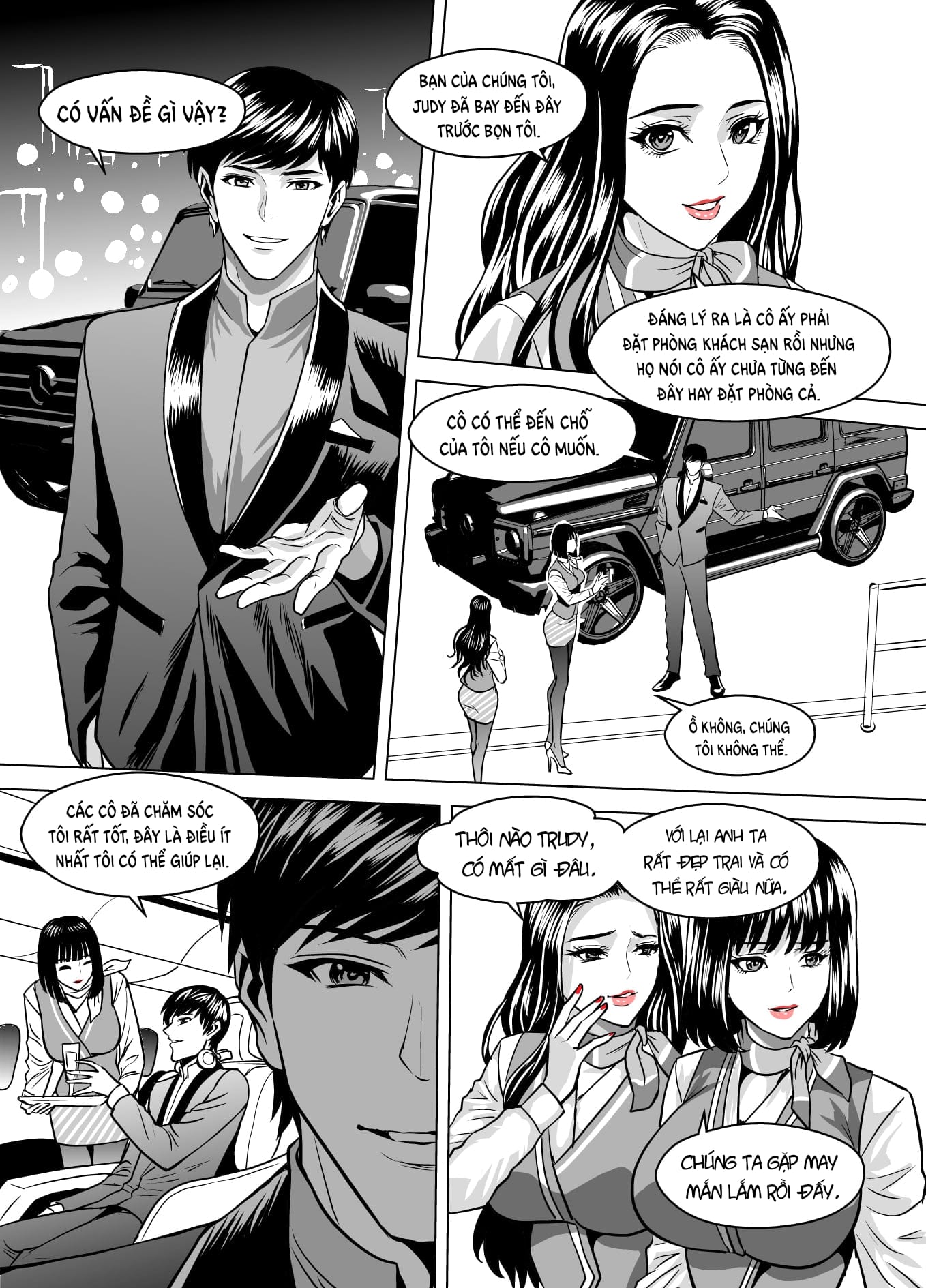 Đọc truyện hentai Chuyến Bay Cuối Cùng - Oneshot