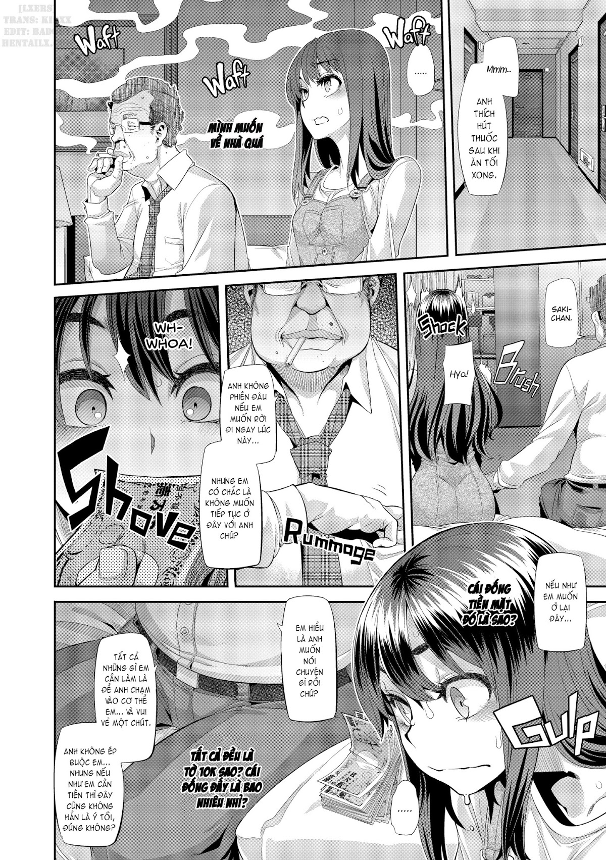 Đọc truyện hentai Cô nữ sinh và lần đầu biết sướng - Chap 2