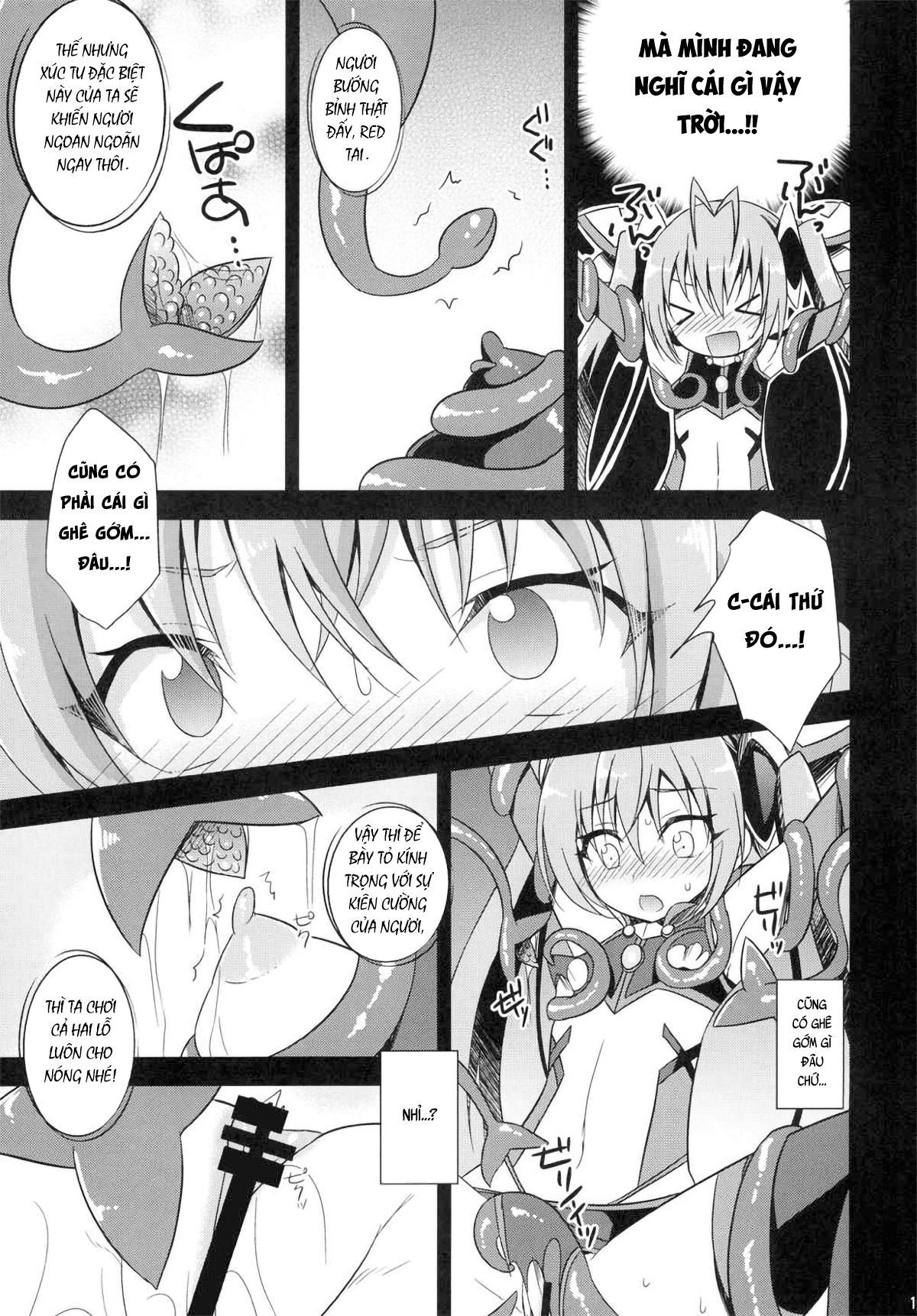 Đọc truyện hentai Hai bím đỏ tươi! 2 - Oneshot