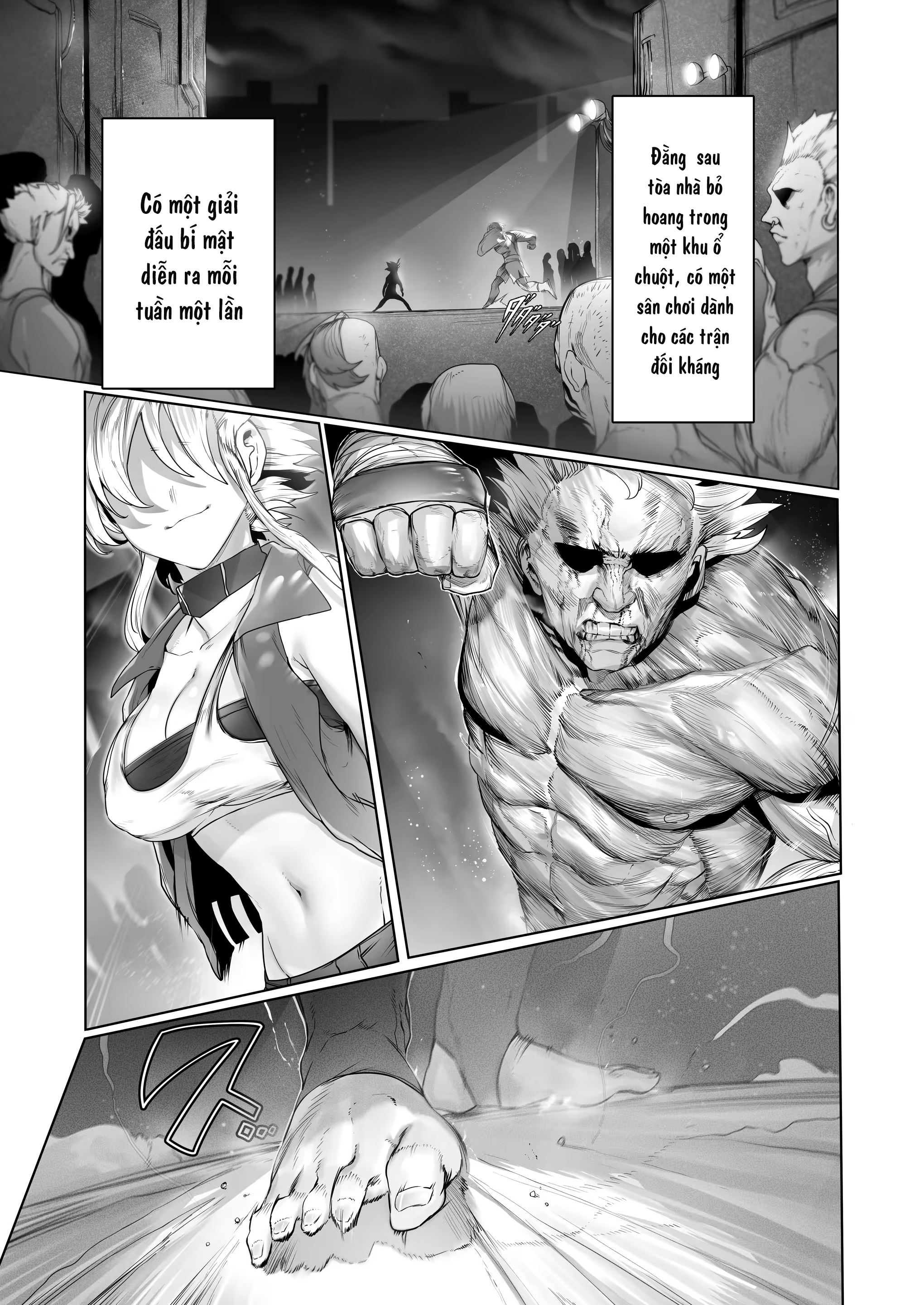 Đọc truyện hentai Battle Rape -Touka the Undefeated's Day of Humiliation- - Oneshot