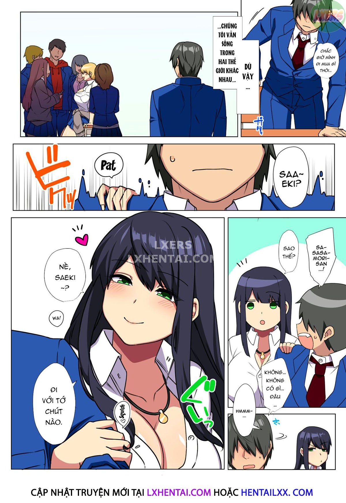 Đọc truyện hentai My Big Cock Is Getting Squeezed By Huge Breasted Bitch Gals!! - Chap 2 - [END]