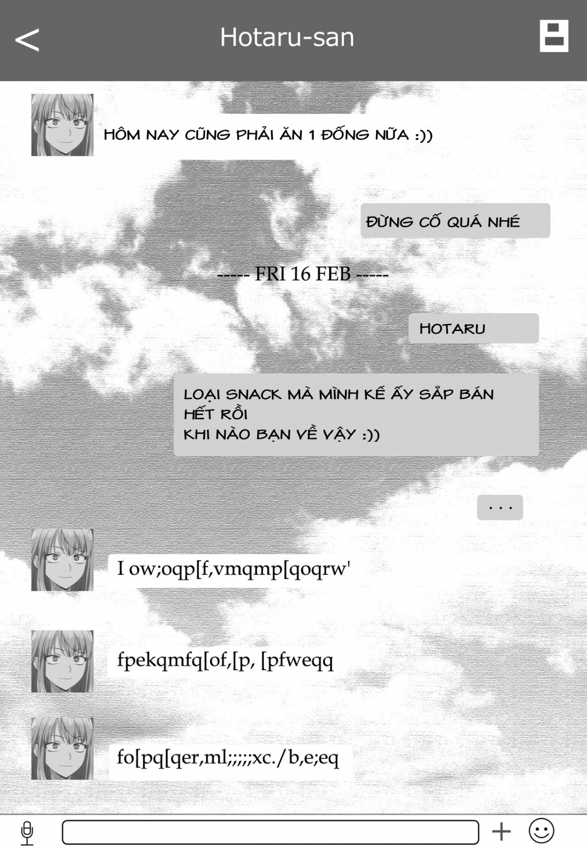 Đọc truyện hentai Chuyến công tác của Hotaru-san (Dagashi Kashi) - Oneshot