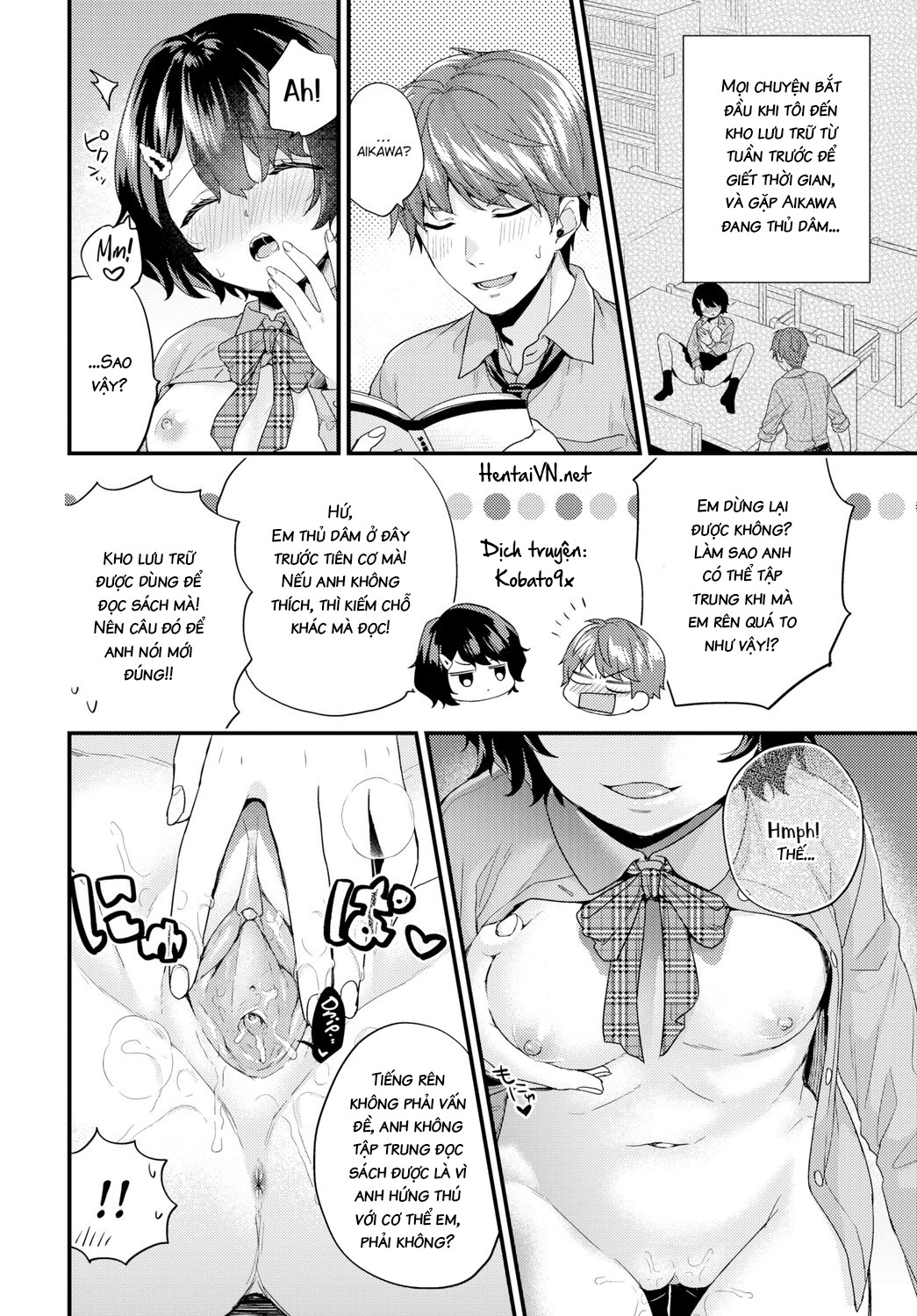 Đọc truyện hentai Secrets After School - Oneshot