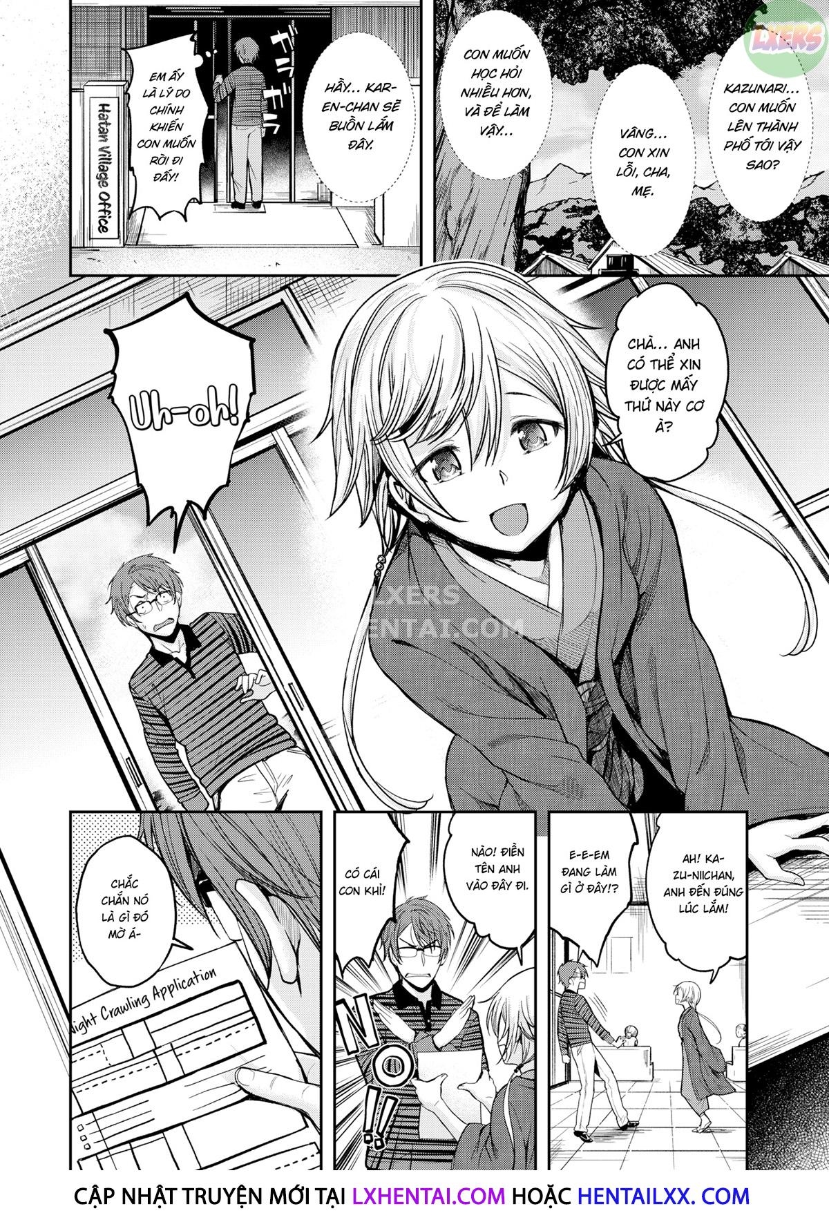 Đọc truyện hentai Trò rình mò lúc nửa đêm - Oneshot