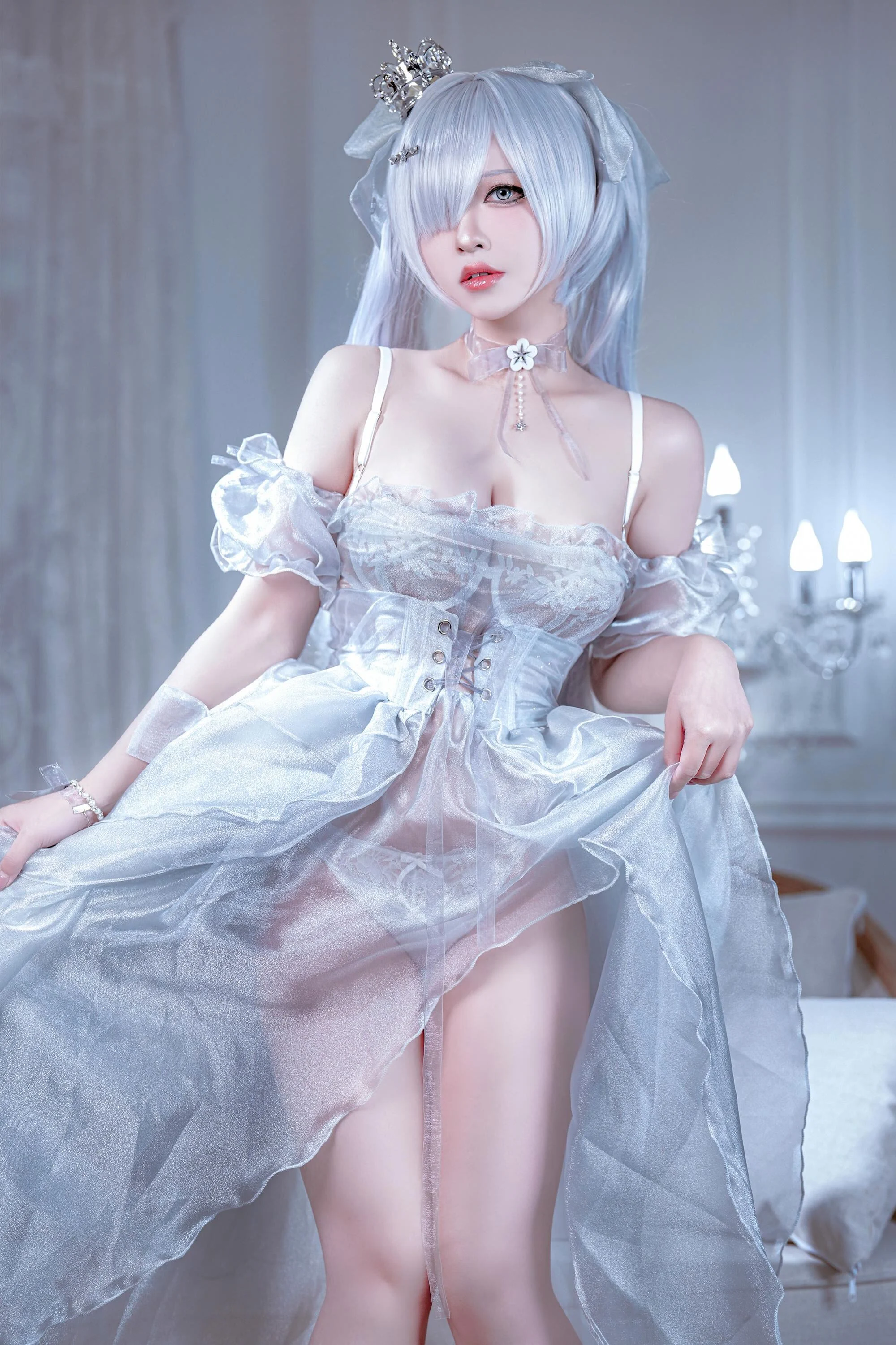 Đọc truyện hentai Tuyển tập Albums siêu phẩm Cosplay - Chap 1446 - Half-and-half - Victory Goddess: Niki Cinderella