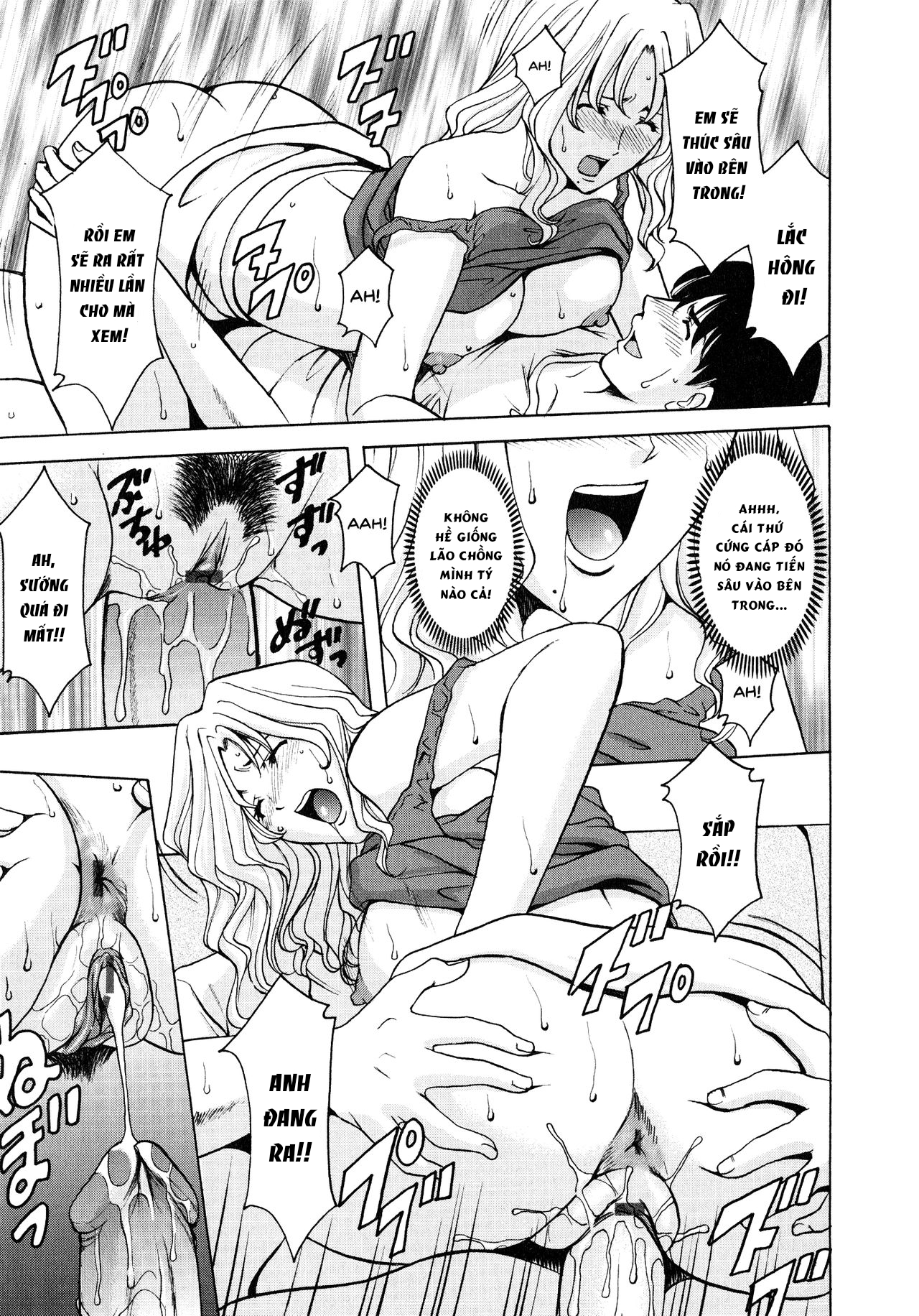 Đọc truyện hentai Yuuwaku no Toshiue Apartment - Chap 8