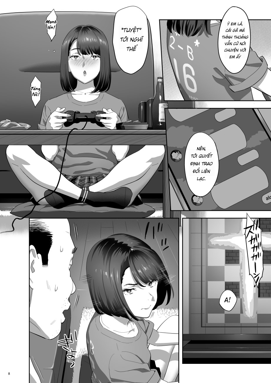 Đọc truyện hentai Tonari no JK ni Odosarete Iribitararetemasu - Oneshot