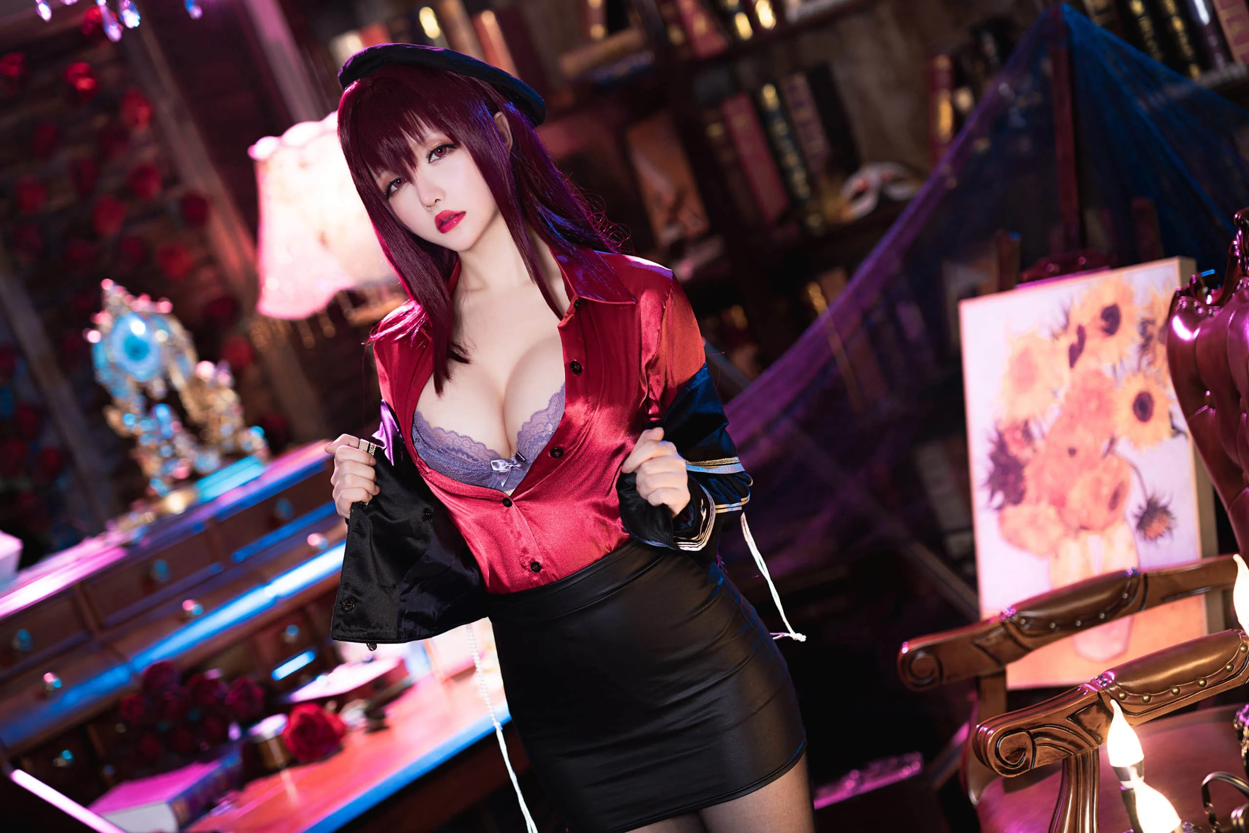 Đọc truyện hentai Tuyển tập Albums siêu phẩm Cosplay - Chap 779 - Star Chi Chi - Scathach True Red Spear