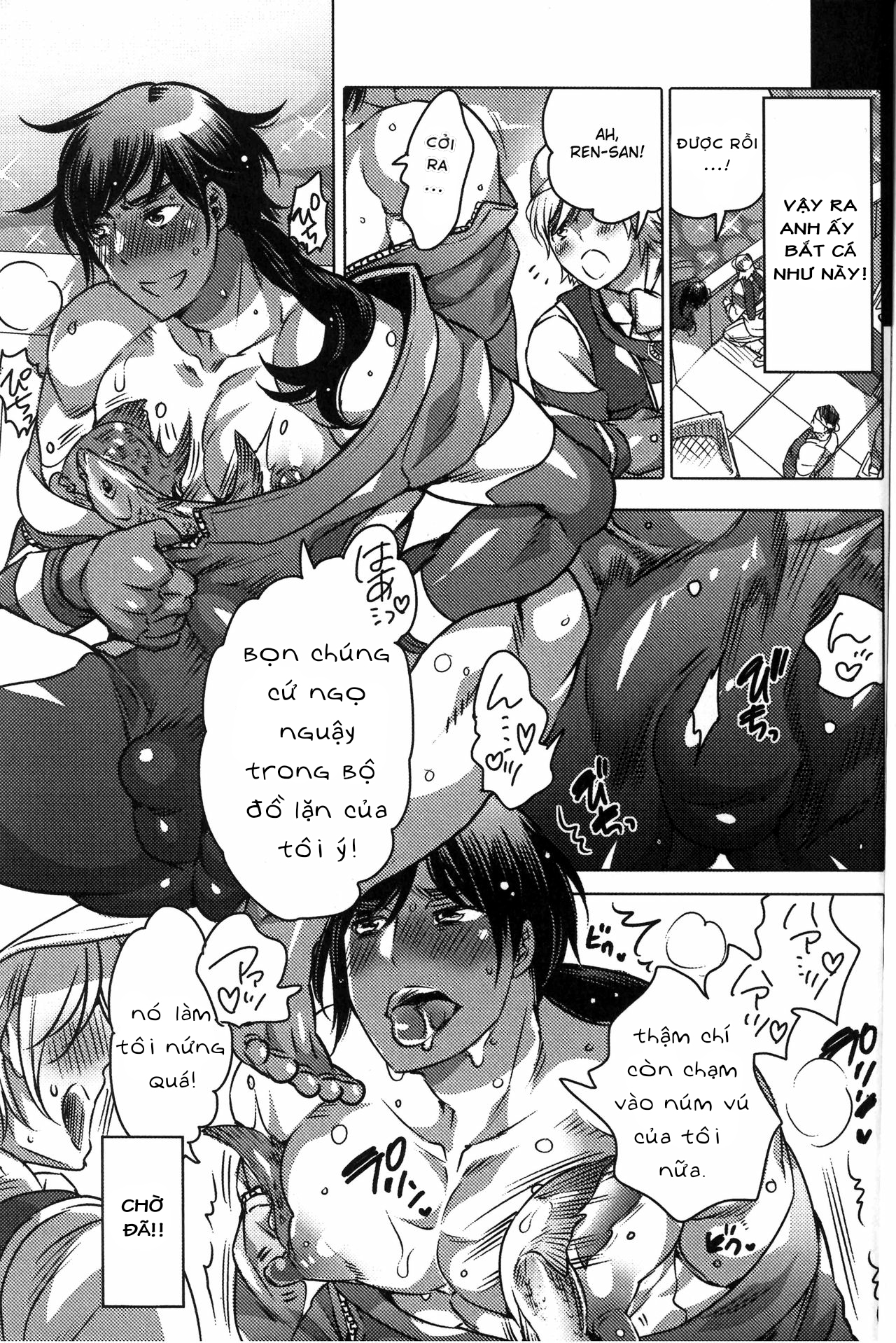 Đọc truyện hentai Ryoushi no Kimagure Sakanaryouri ~Howaitososu wo soete~ - Oneshot thui~