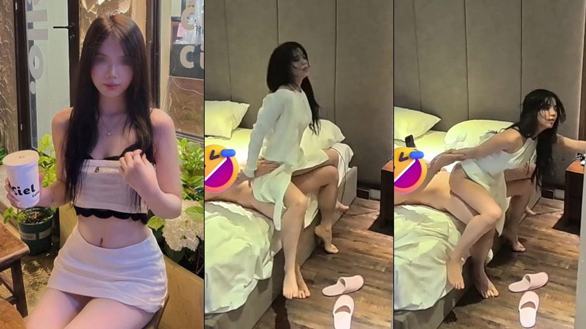 ⁣Kiều Vân 2k3 Từ Liêm - Hà Nội em tiktoker chịch chill cùng nhạc mà chút nữa thì em ngã