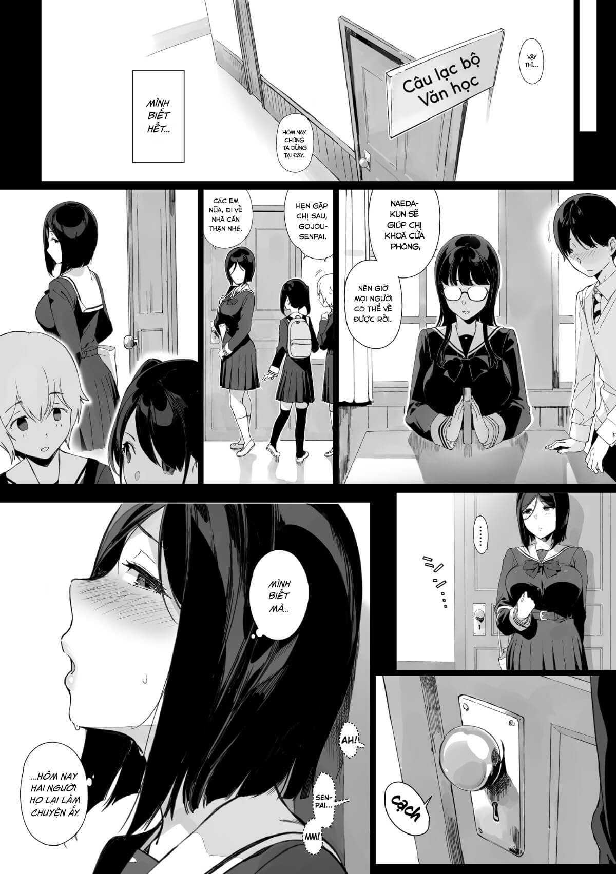 Đọc truyện hentai Làm Tình Cùng Senpai - Chap 3: Gojou-senpai nhập cuộc