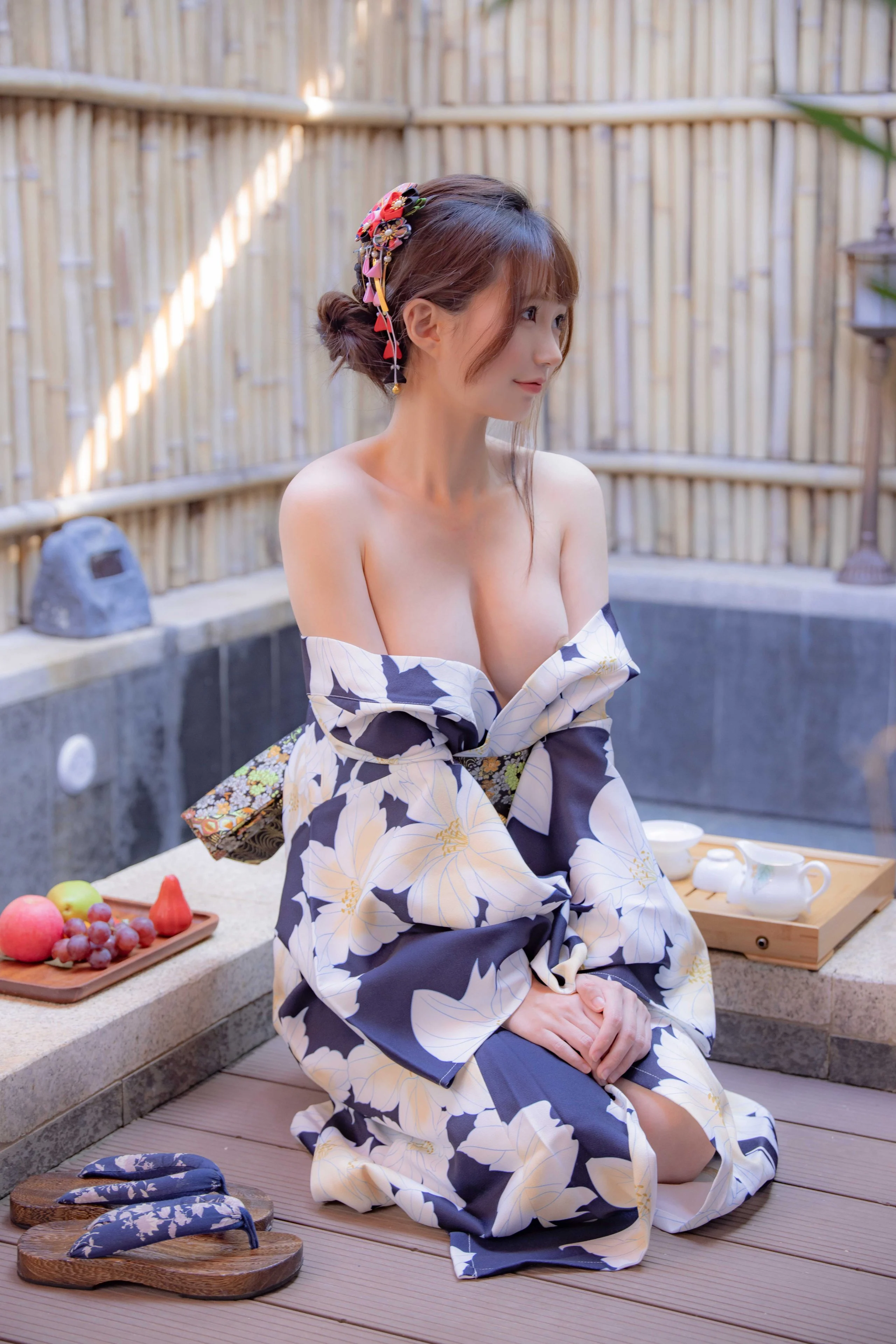 Đọc truyện hentai Tuyển tập Albums siêu phẩm Cosplay - Chap 547 - [Nagisa Monster Meow] Hot Spring