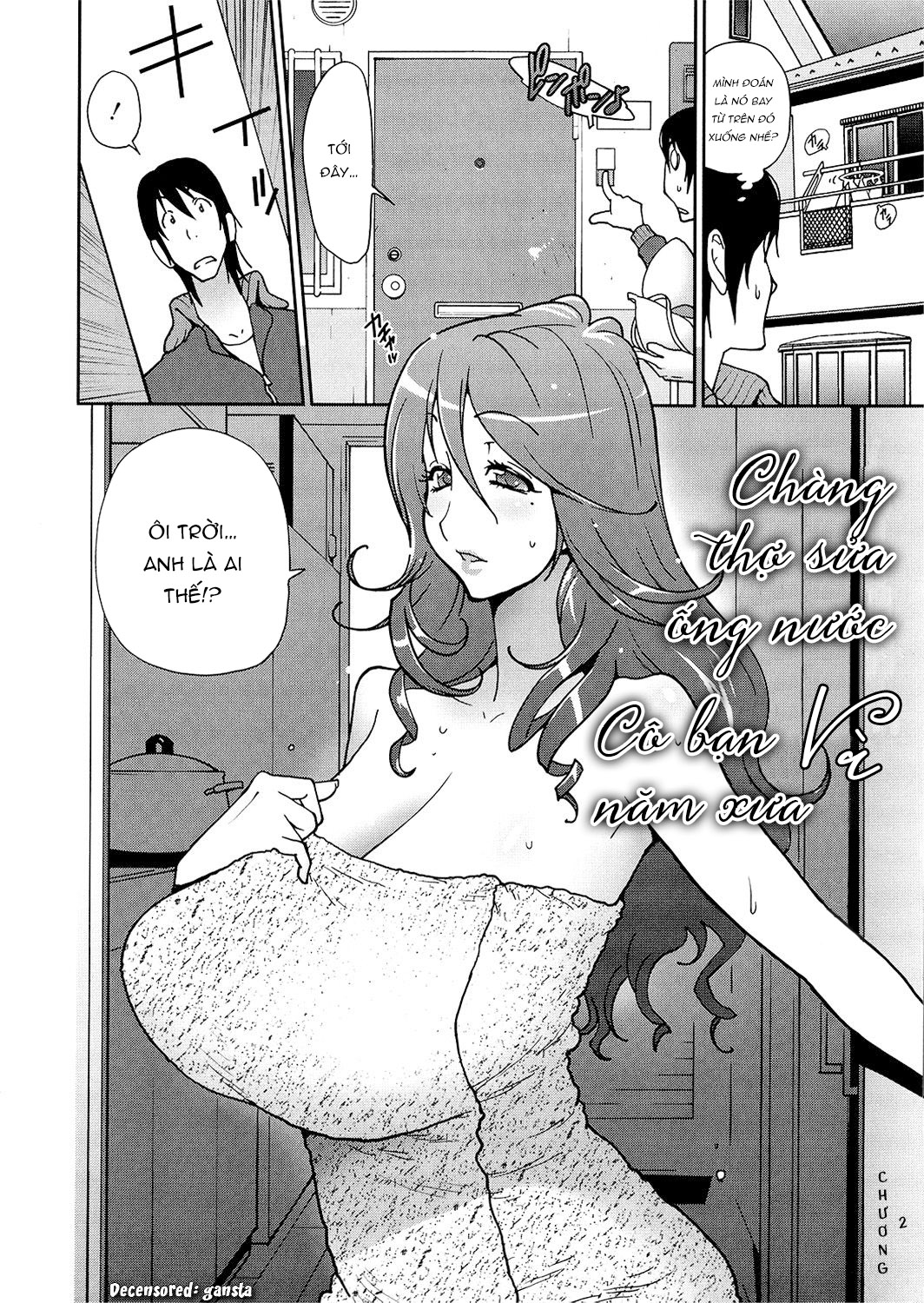 Đọc truyện hentai Chàng thợ sửa ống nước và cô bạn năm xưa - Chap 2