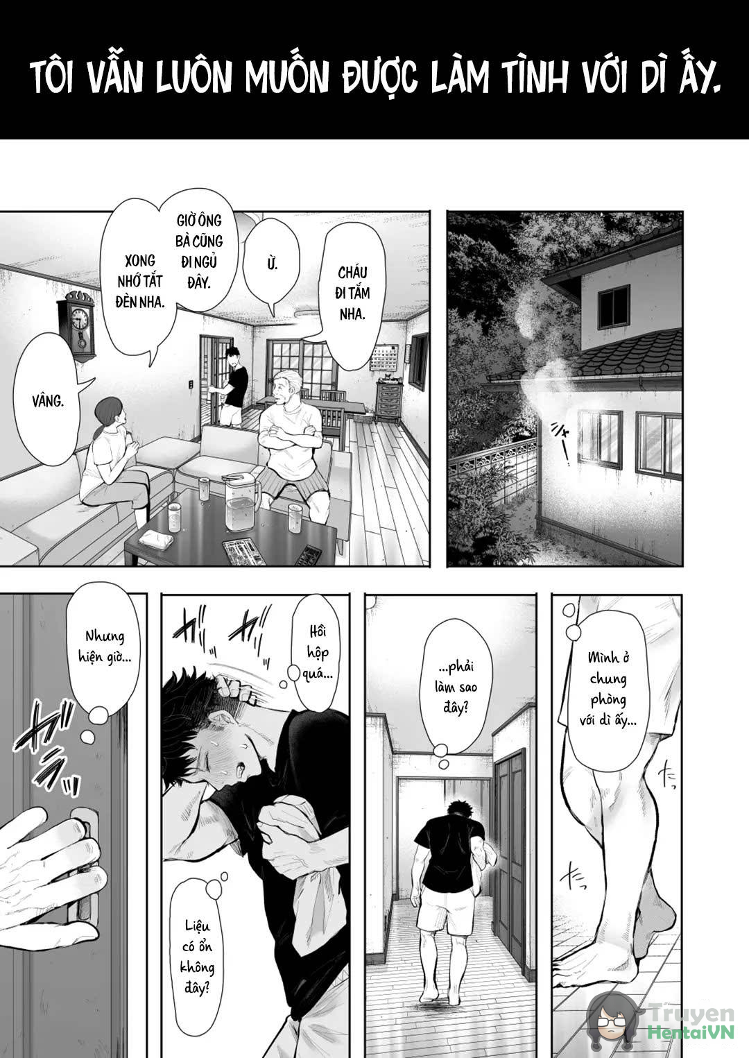 Đọc truyện hentai Ham muốn thầm kín của tôi và dì - Oneshot