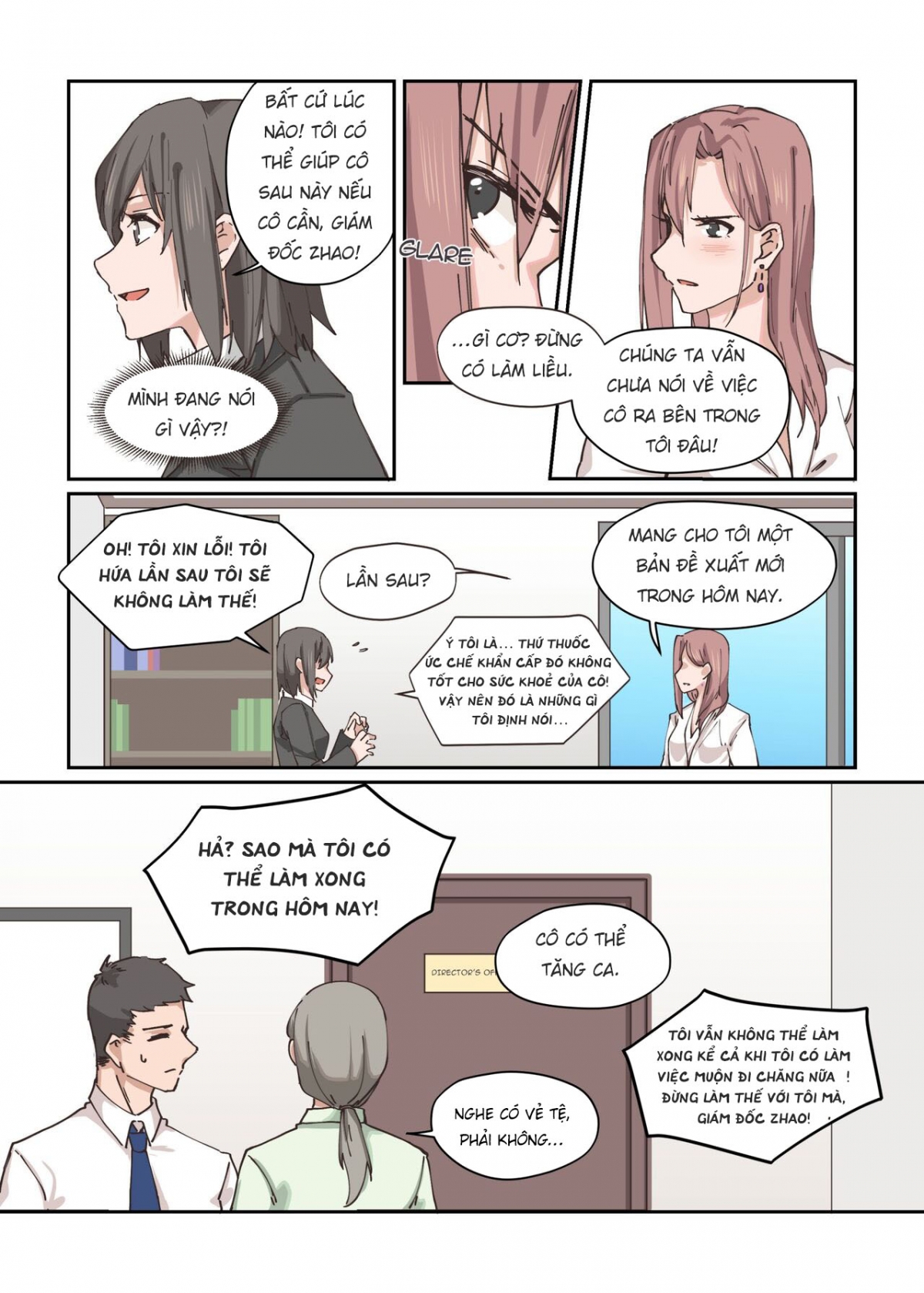 Đọc truyện hentai Cái gì?! giám đốc của tôi làm một omega?! - Oneshot