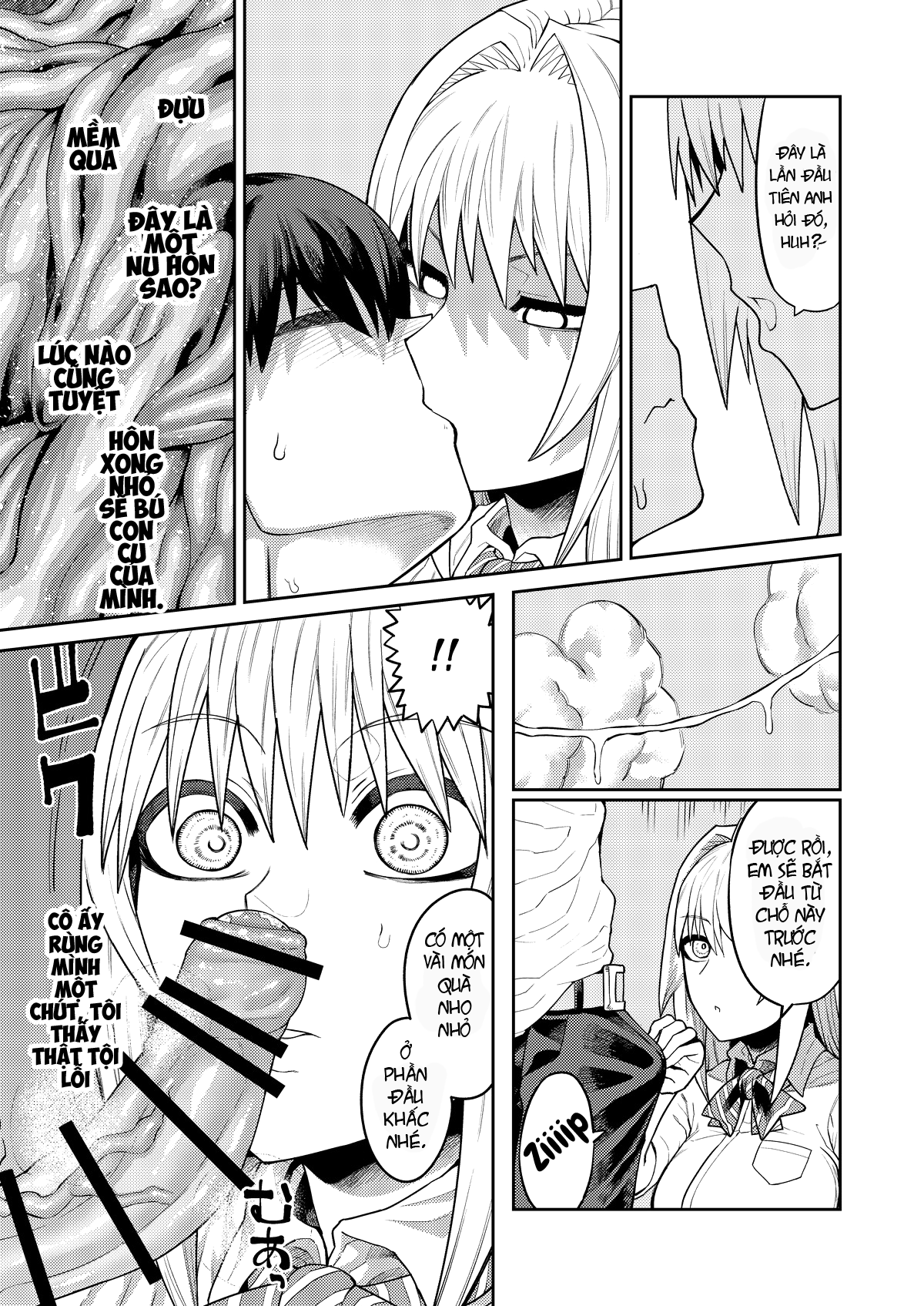 Đọc truyện hentai Không rõ nguyên nhân nhưng đàn em lại sẵn sàng quan hệ tình dục với tôi - Chap 1: Sự ngọt ngào của ghen tuông.