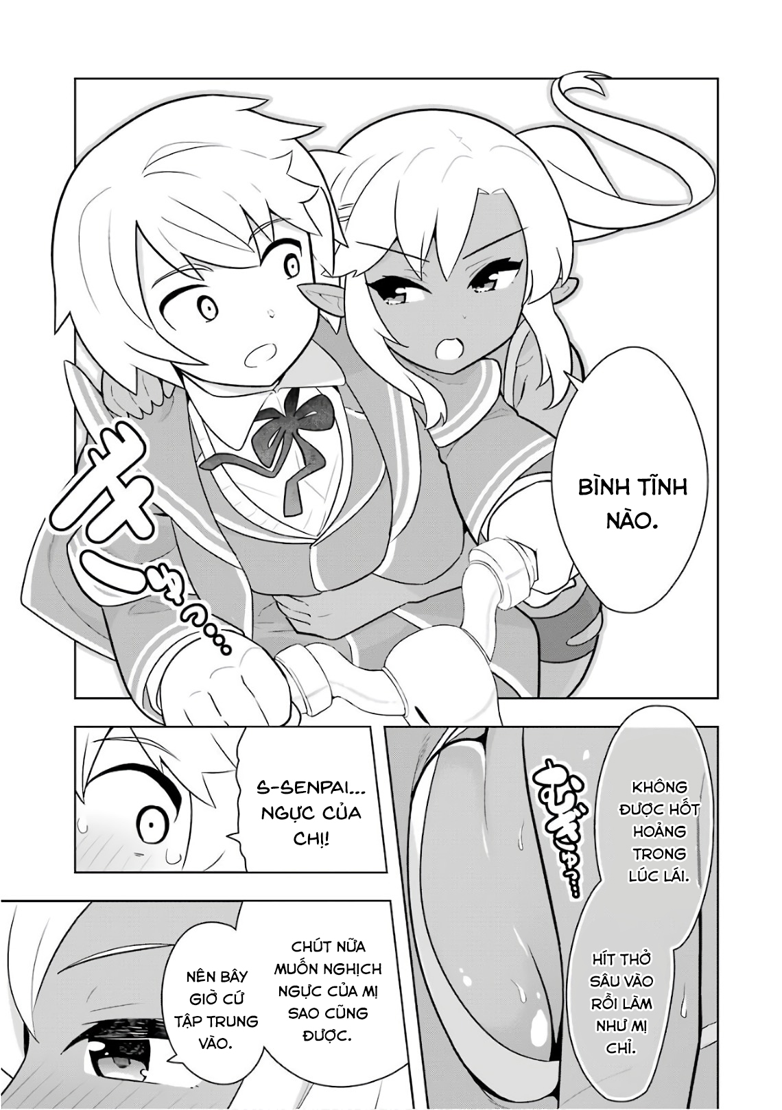 Đọc truyện hentai Tôi không có duyên với Bạch Ma Thuật, thế còn Hắc Ma Thuật thì sao? - Chap 6 [Lần đầu đi công tác!]