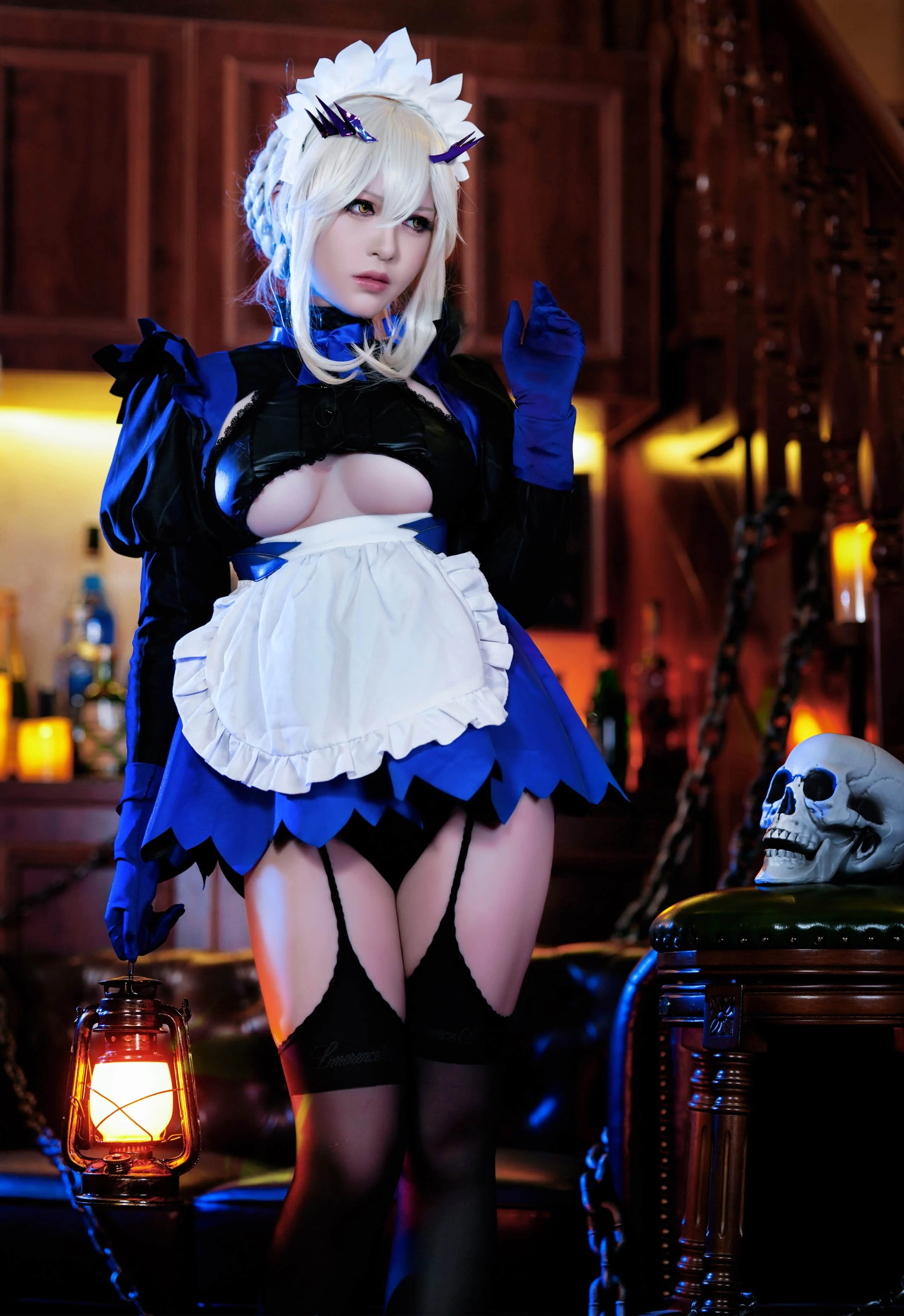 Đọc truyện hentai Tuyển tập Albums siêu phẩm Cosplay - Chap 826 - Half Son - LancerAlter Maid