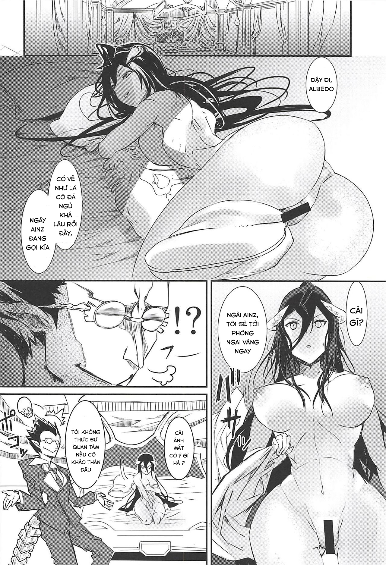 Đọc truyện hentai Albedo’s Frustration - Oneshot