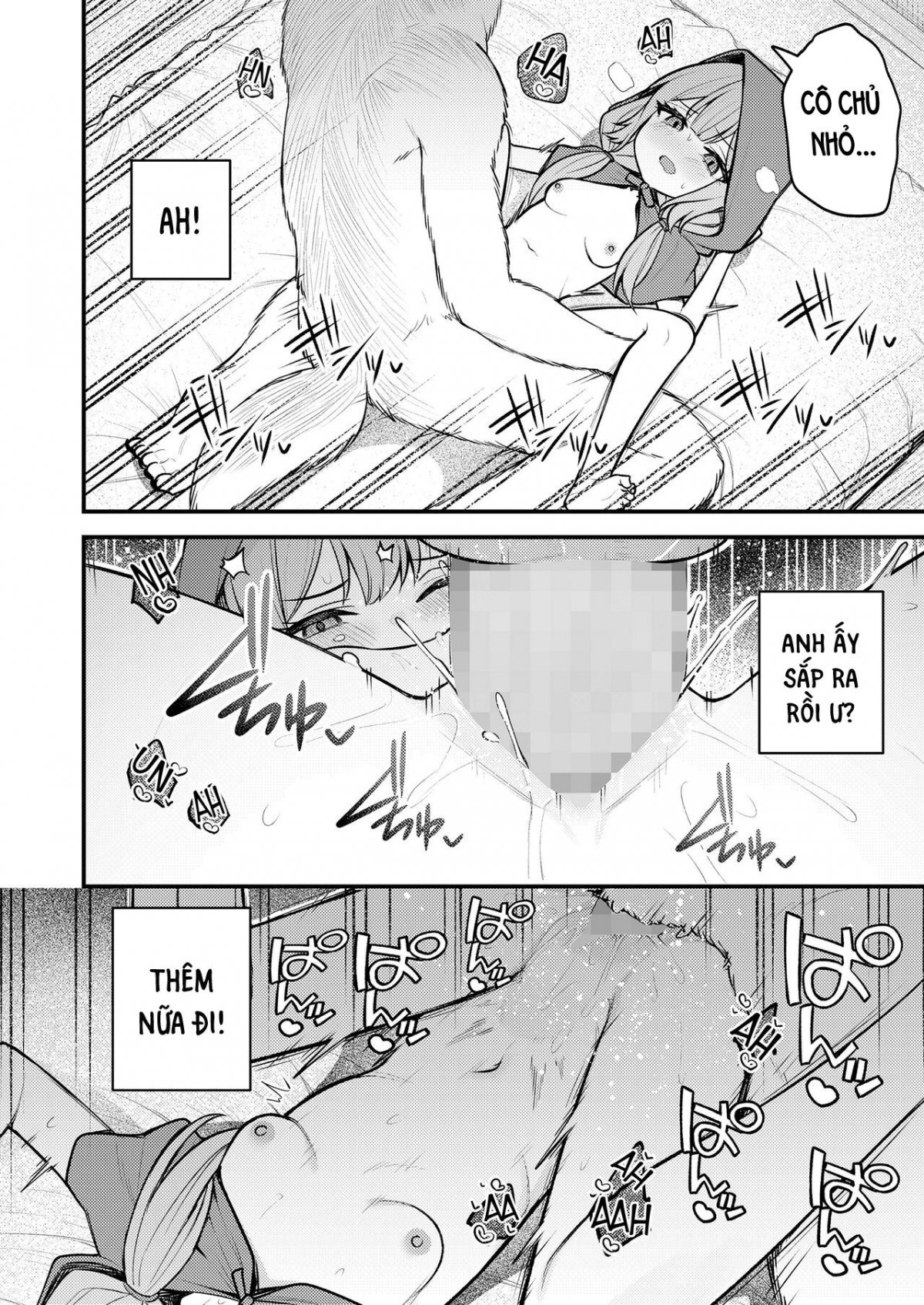 Đọc truyện hentai Cô bé quàng khăn đỏ và con sói bất tử - Bắt đầu