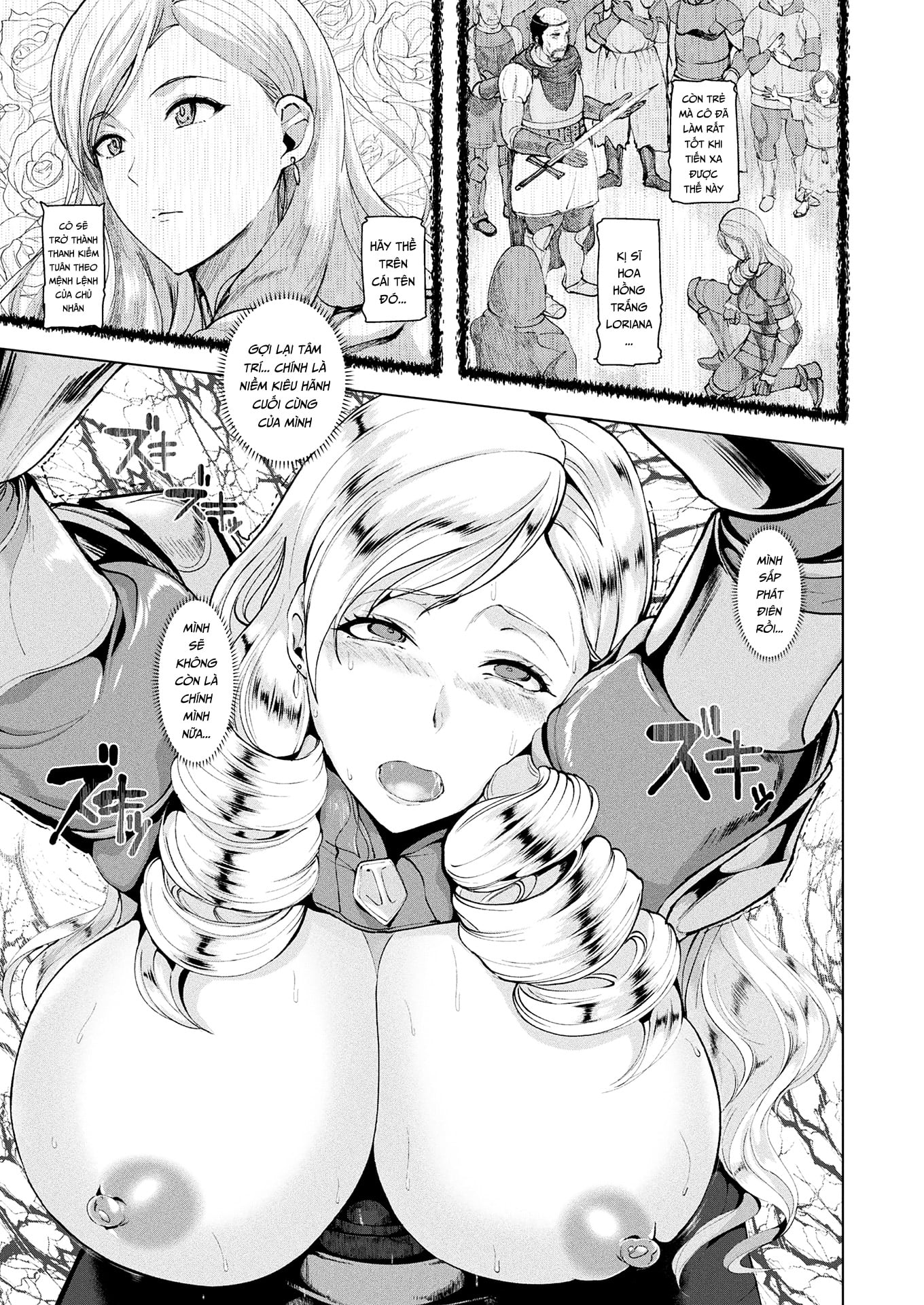Đọc truyện hentai Shiro Bara no Kishi Loriana - Chap 1