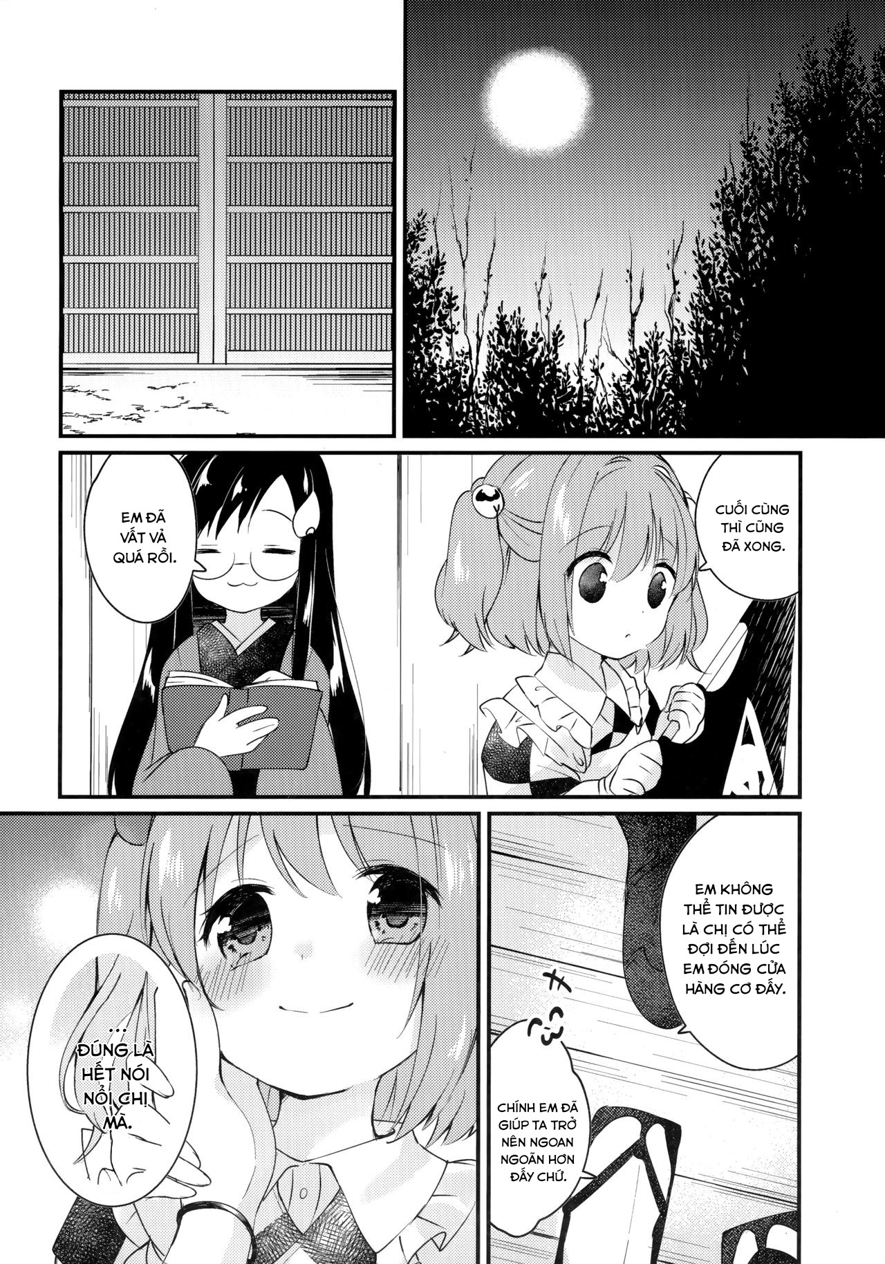 Đọc truyện hentai Mitsugetsu Dolce (Touhou Project) - Oneshot