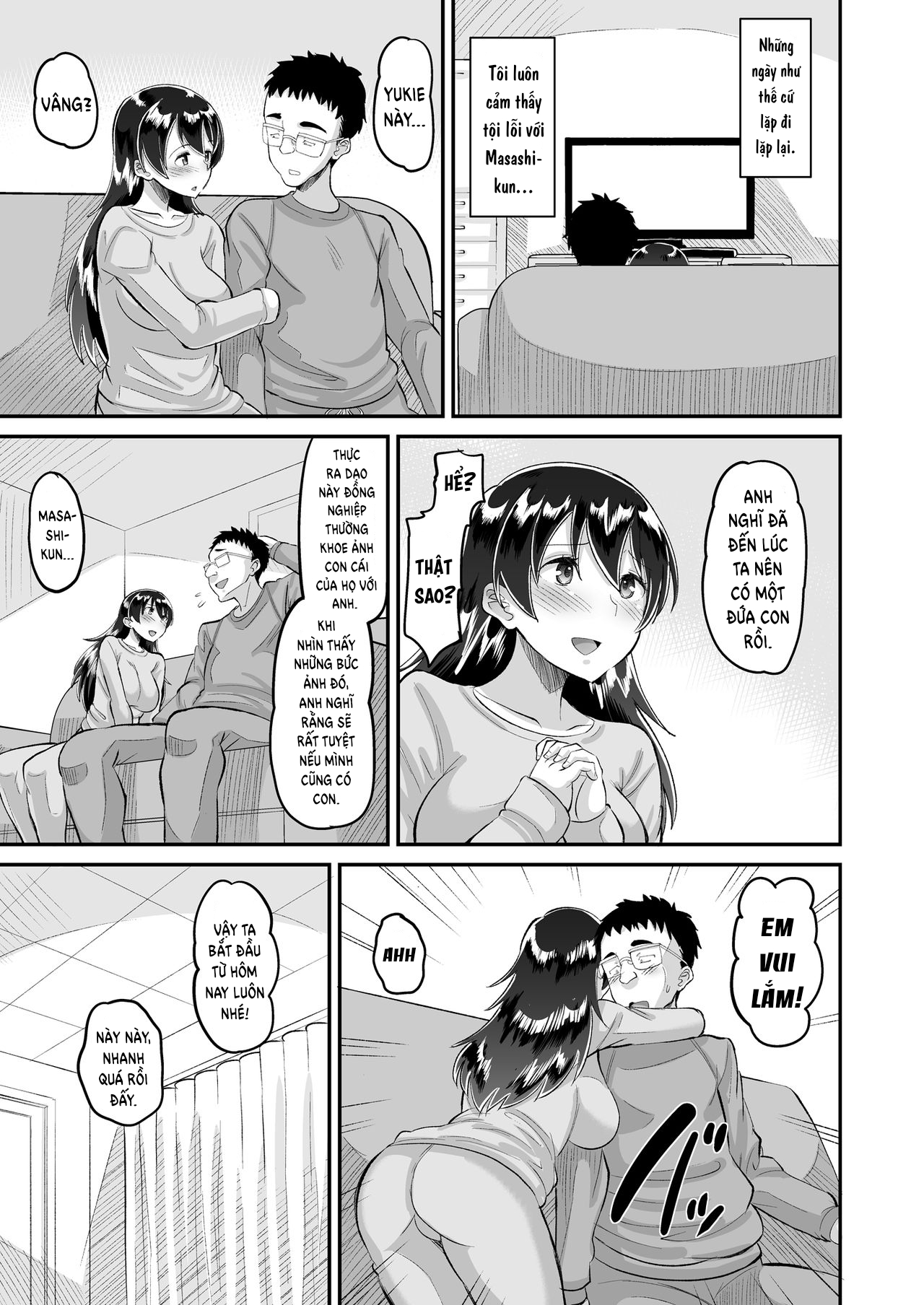 Đọc truyện hentai Vợ dâm đãng và bố chồng - Oneshot