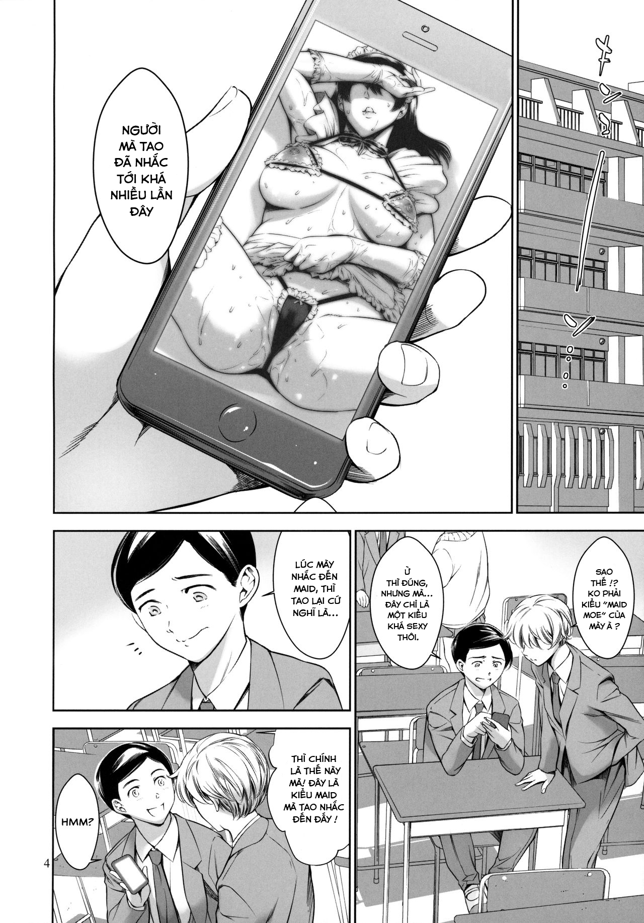 Đọc truyện hentai Uchi no Maid - Oneshot