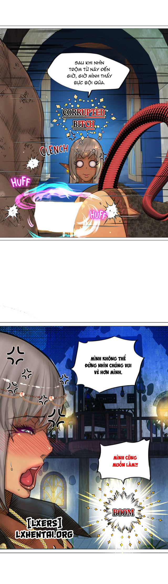 Đọc truyện hentai Nữ Hoàng Dark Elf Và Nô Lệ Orc - Chap 20
