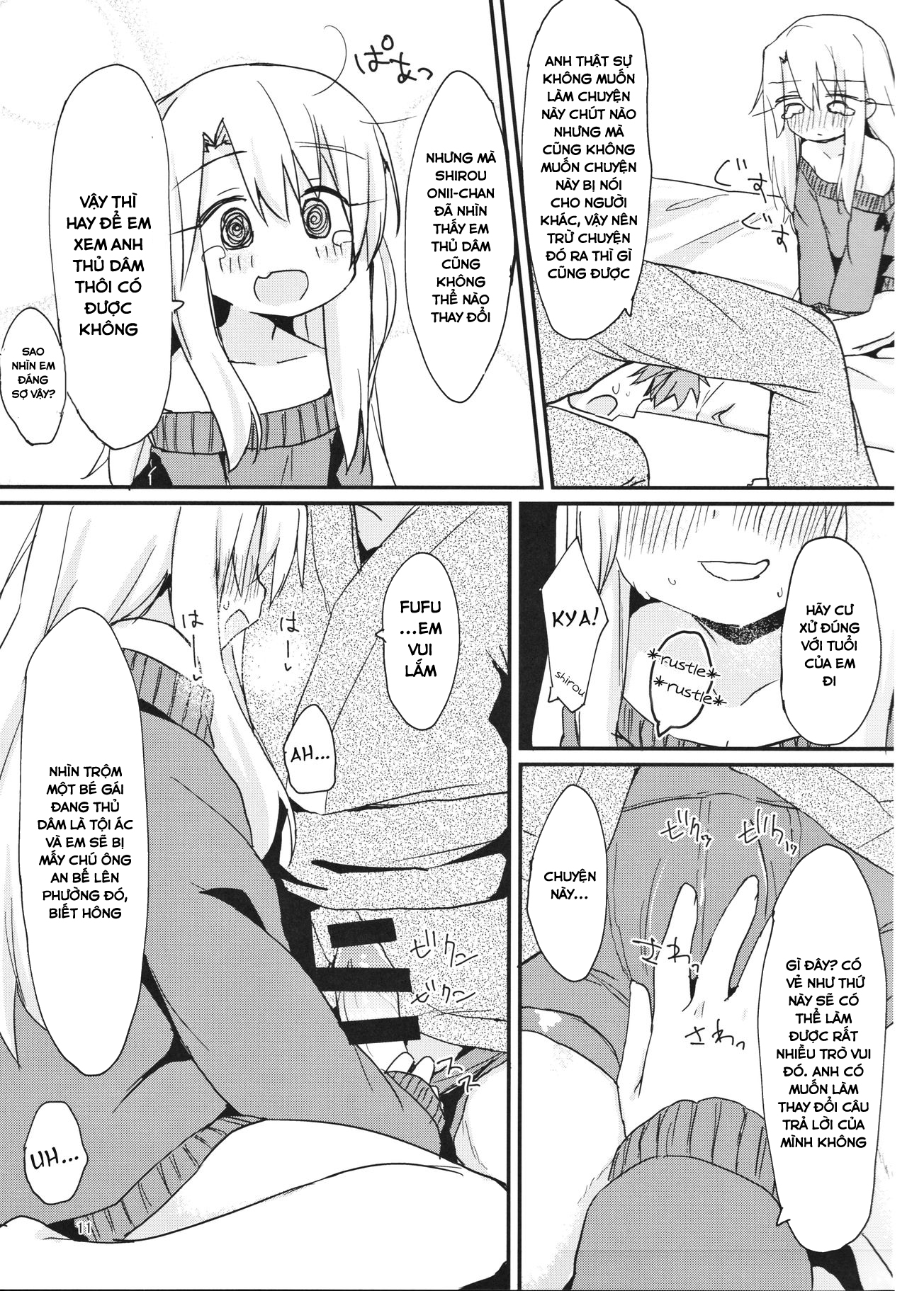 Đọc truyện hentai Illya-chan no Hatsujouki (Fate kaleid liner Prisma Illya) - Oneshot