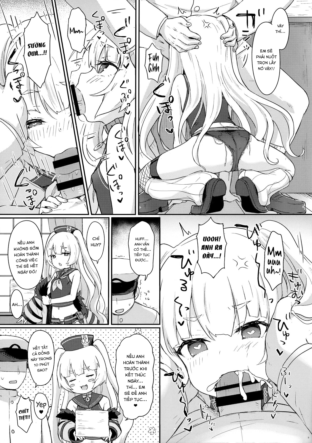 Đọc truyện hentai Leave Everything To Bache! (Azur Lane) - Oneshot