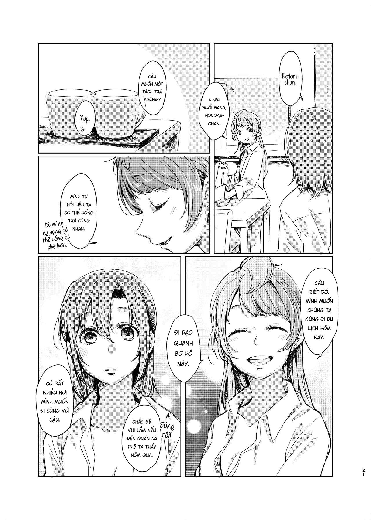 Đọc truyện hentai Tiffany Blue no Mirai o Kimi to - Oneshot