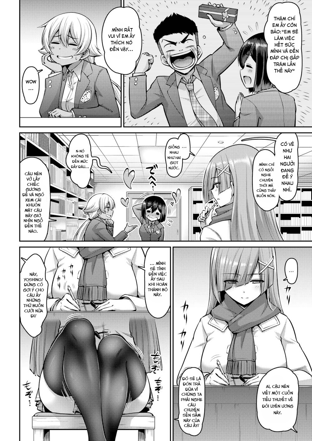 Đọc truyện hentai Câu chuyện vắt kiệt tinh trùng - Oneshot