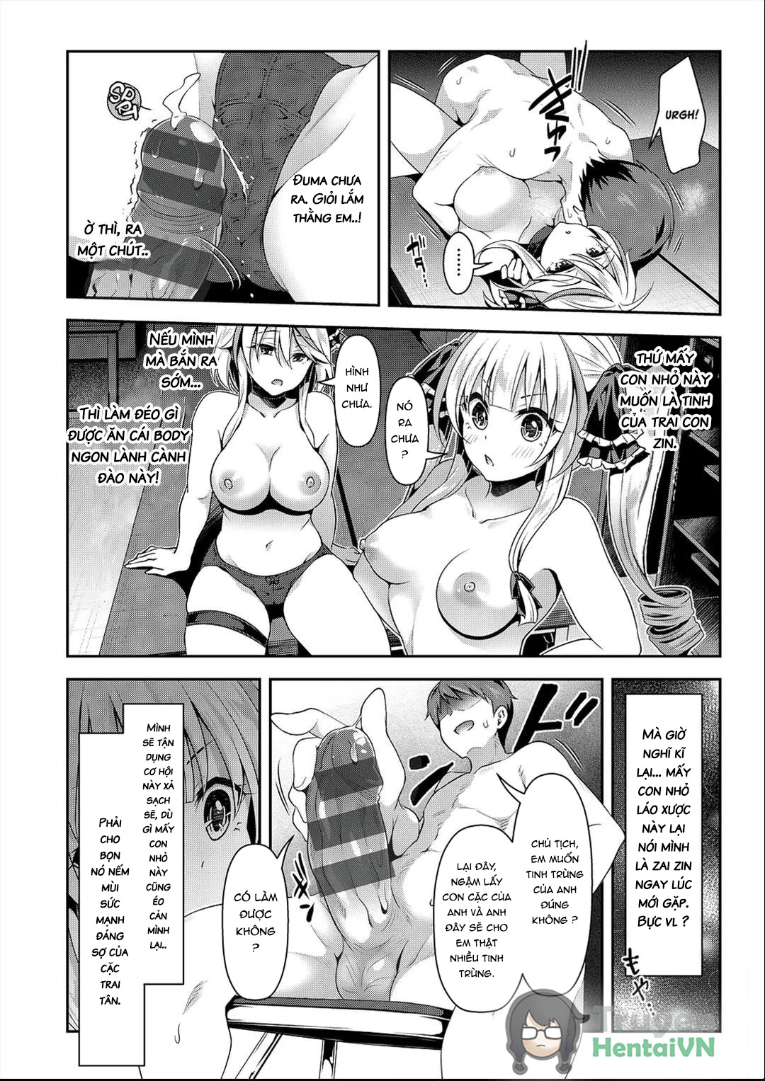 Đọc truyện hentai Occult Kenkyuubu: Jintai Rensei - Oneshot