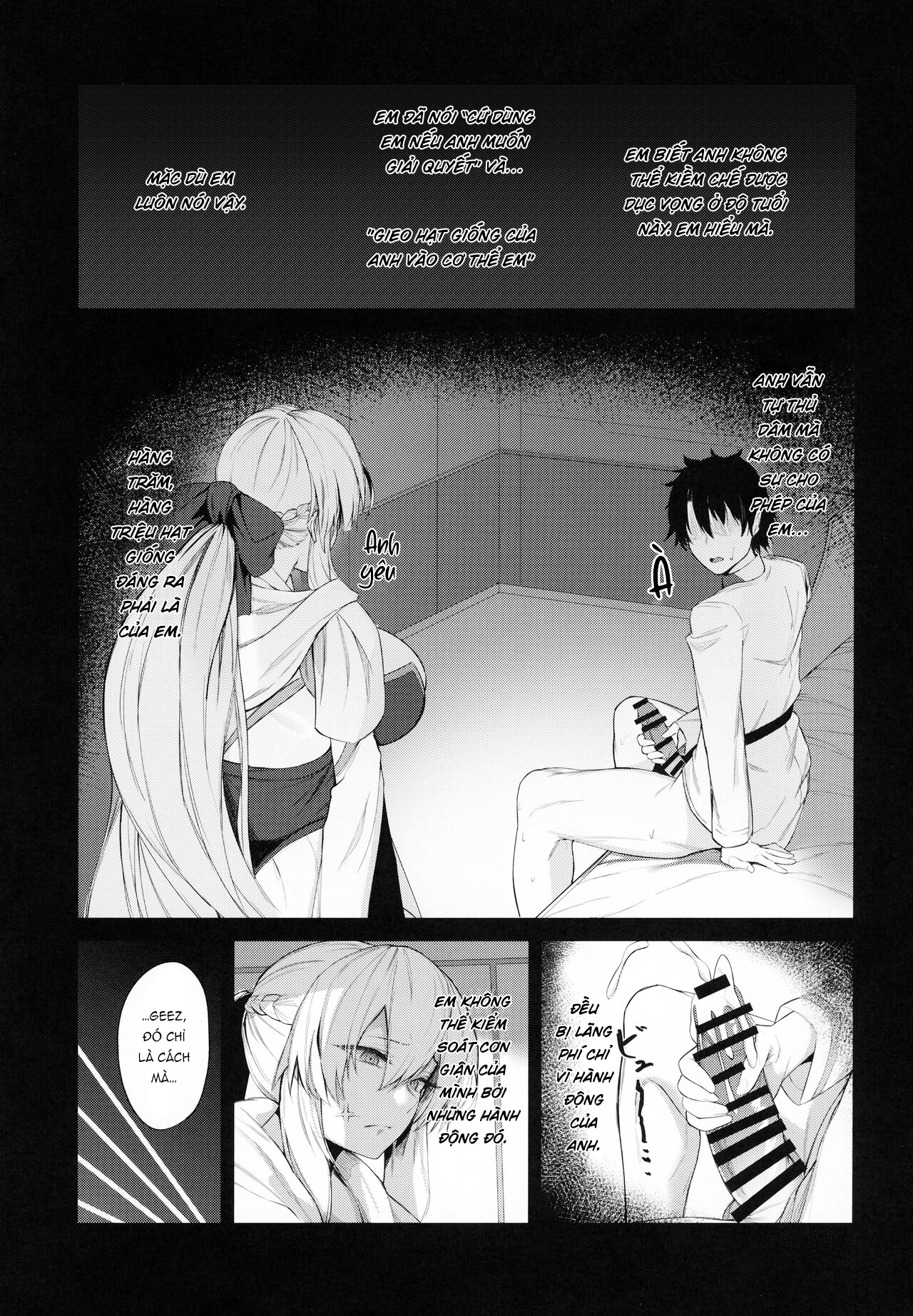 Đọc truyện hentai Drowning in My Wife (Morgan) (Fate/Grand Order) - Oneshot
