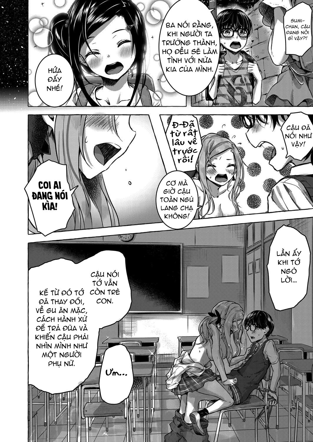 Đọc truyện hentai Chuyện về cậu thanh niên mất trinh khi bị hiếp bởi chính bạn thuở nhỏ, cũng là một gyaru dâm đãng! - Oneshot