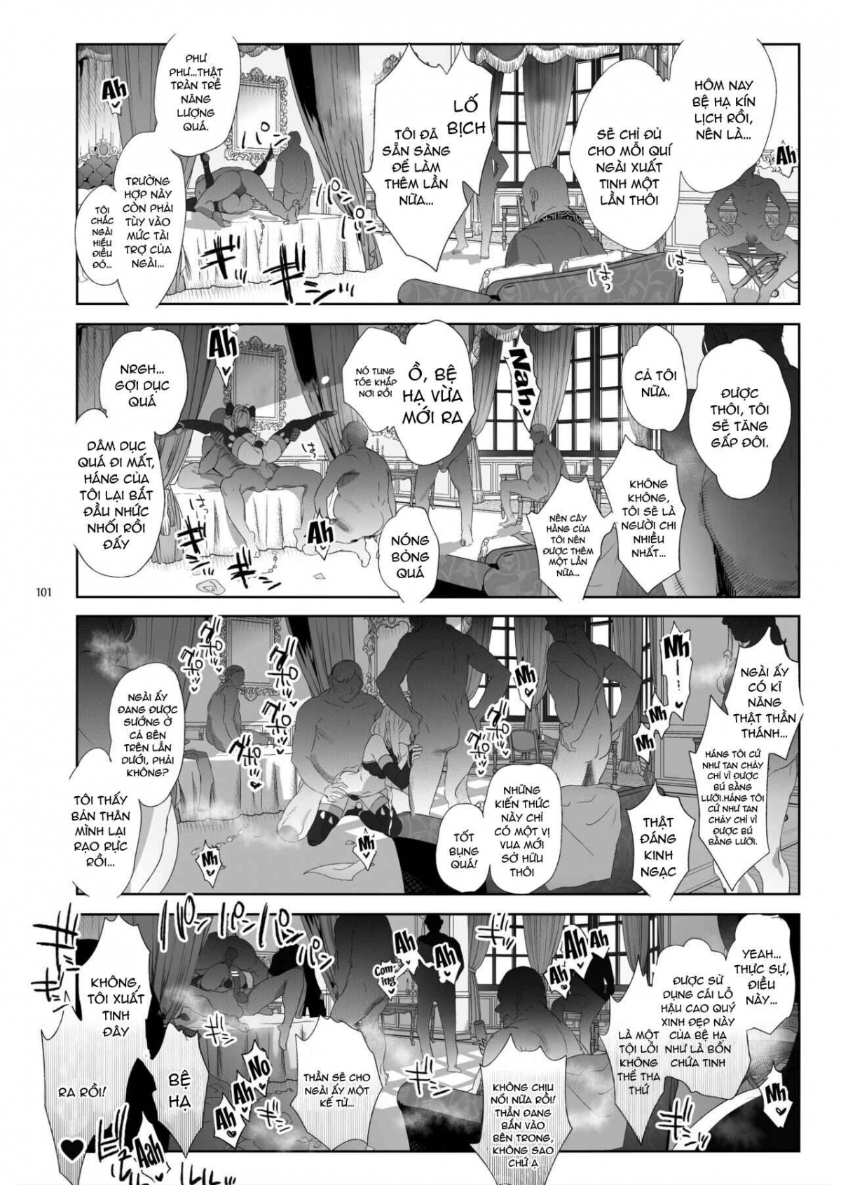 Đọc truyện hentai Nữ hoàng nhục dục - Oneshot