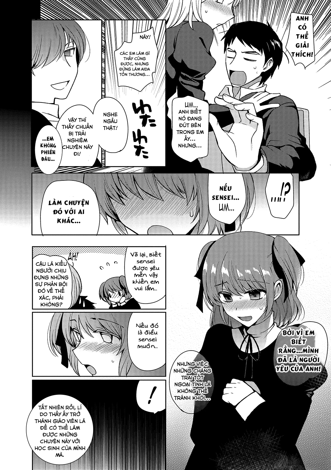 Đọc truyện hentai Trường tư thục dành cho nam sinh - Chap 3 - End