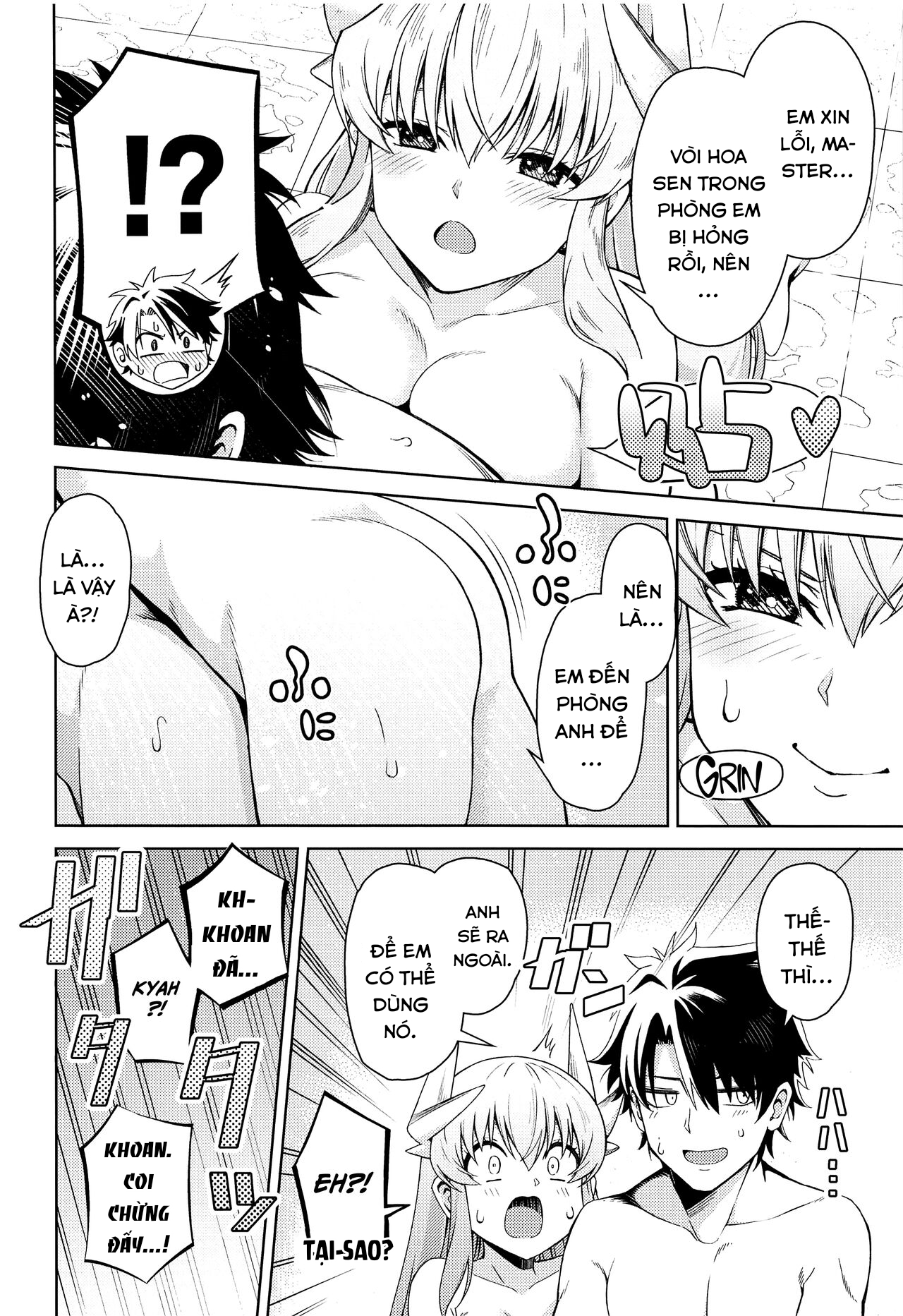 Đọc truyện hentai Ah, Master, thành thật nào ♡ - Oneshot
