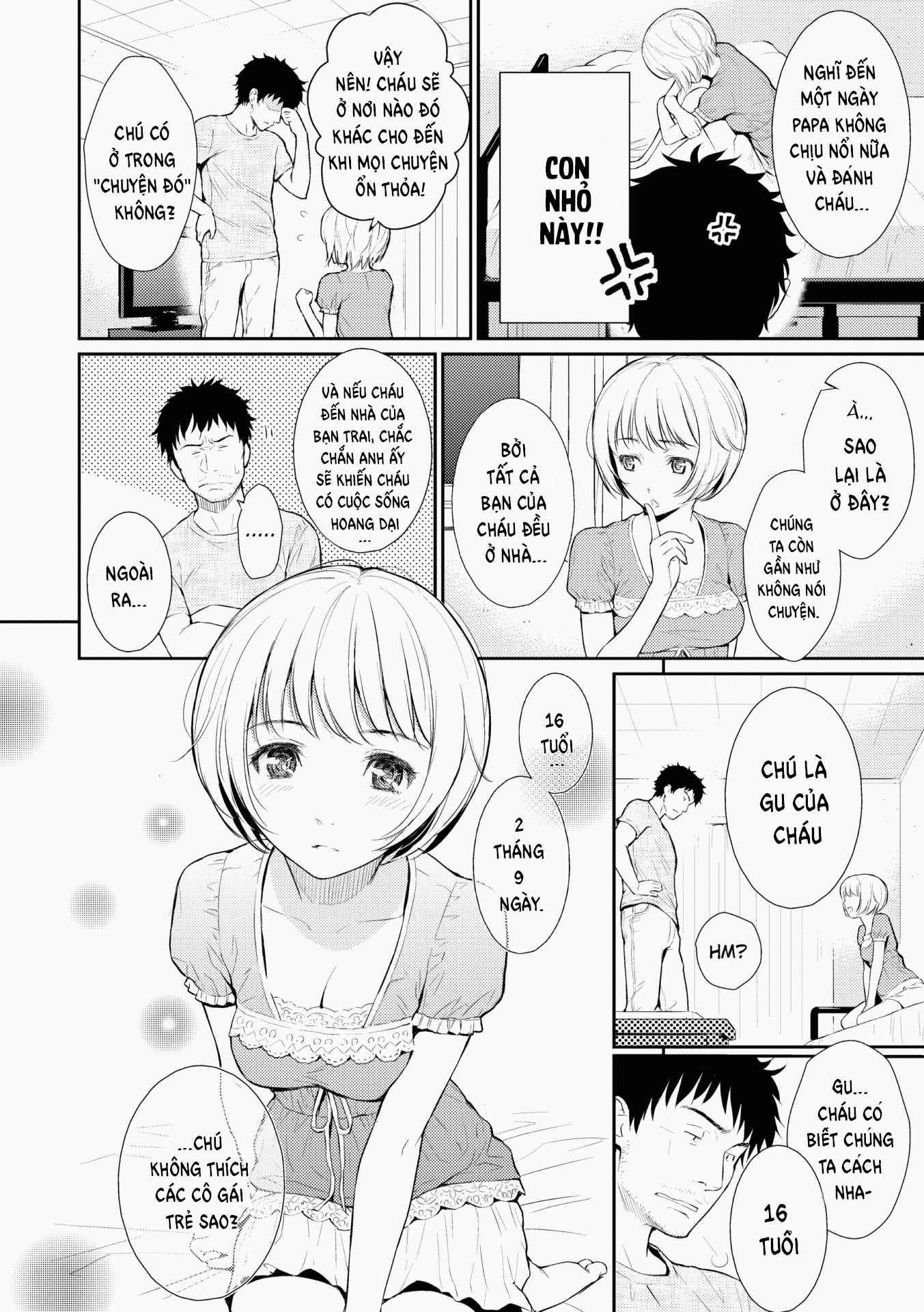 Đọc truyện hentai Đứa cháu gái phiền phức! - OneShot