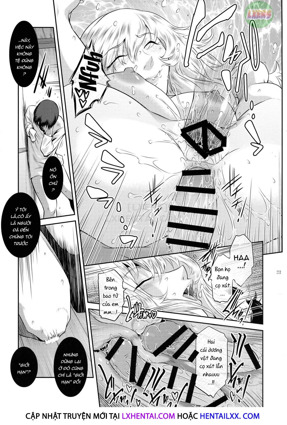 Đọc truyện hentai Kyoukai. - Chap 4