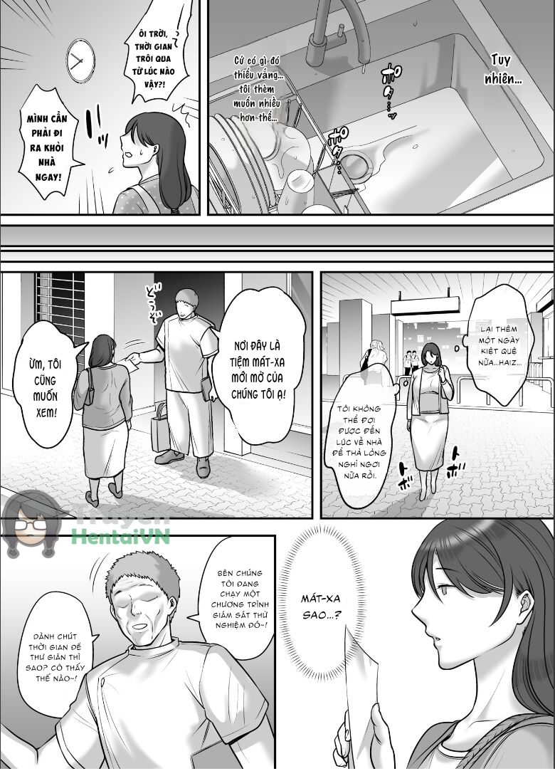 Đọc truyện hentai Less na Hitozuma ga Akutoku Massage ni Hamaru Riyuu - Oneshot