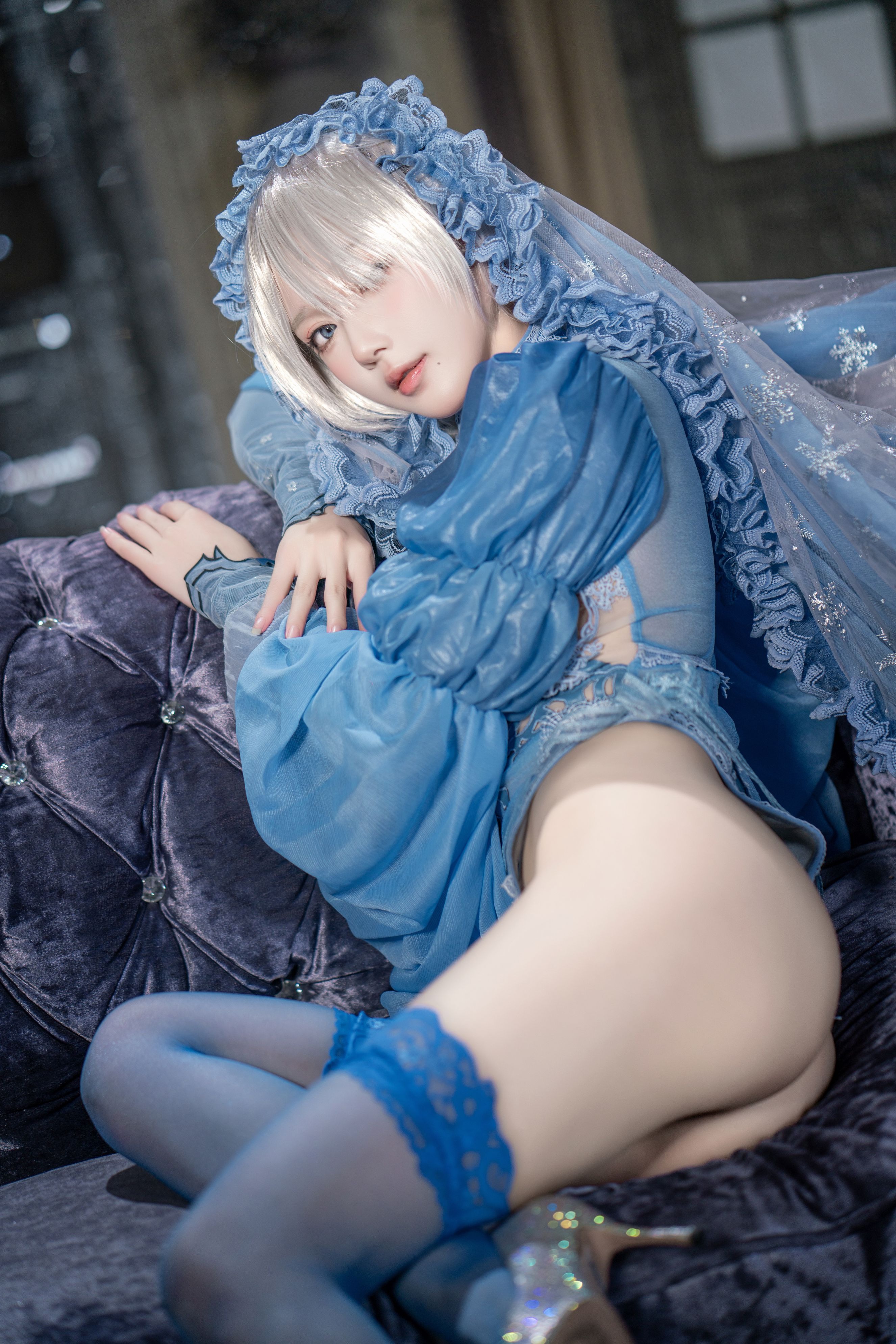 Đọc truyện hentai Tuyển tập Albums siêu phẩm Cosplay - Chap 11 - Abao-ice and snow